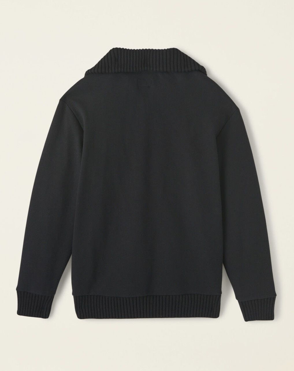 Roots ROOTS - Hybrid Mock Zip Sweater - Black Size US L / EU 52-54 / 3 - 2 Thumbnail