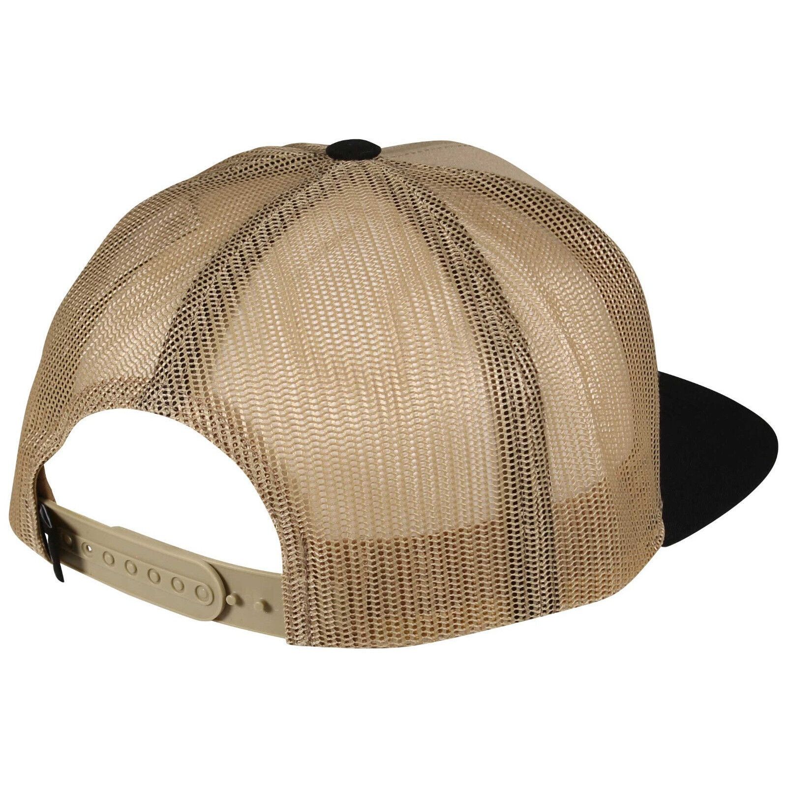 Hurley Hurley Men's Trucker Hat Stacked Flat Bill Mesh Snapback Cap Size ONE SIZE - 2 Thumbnail