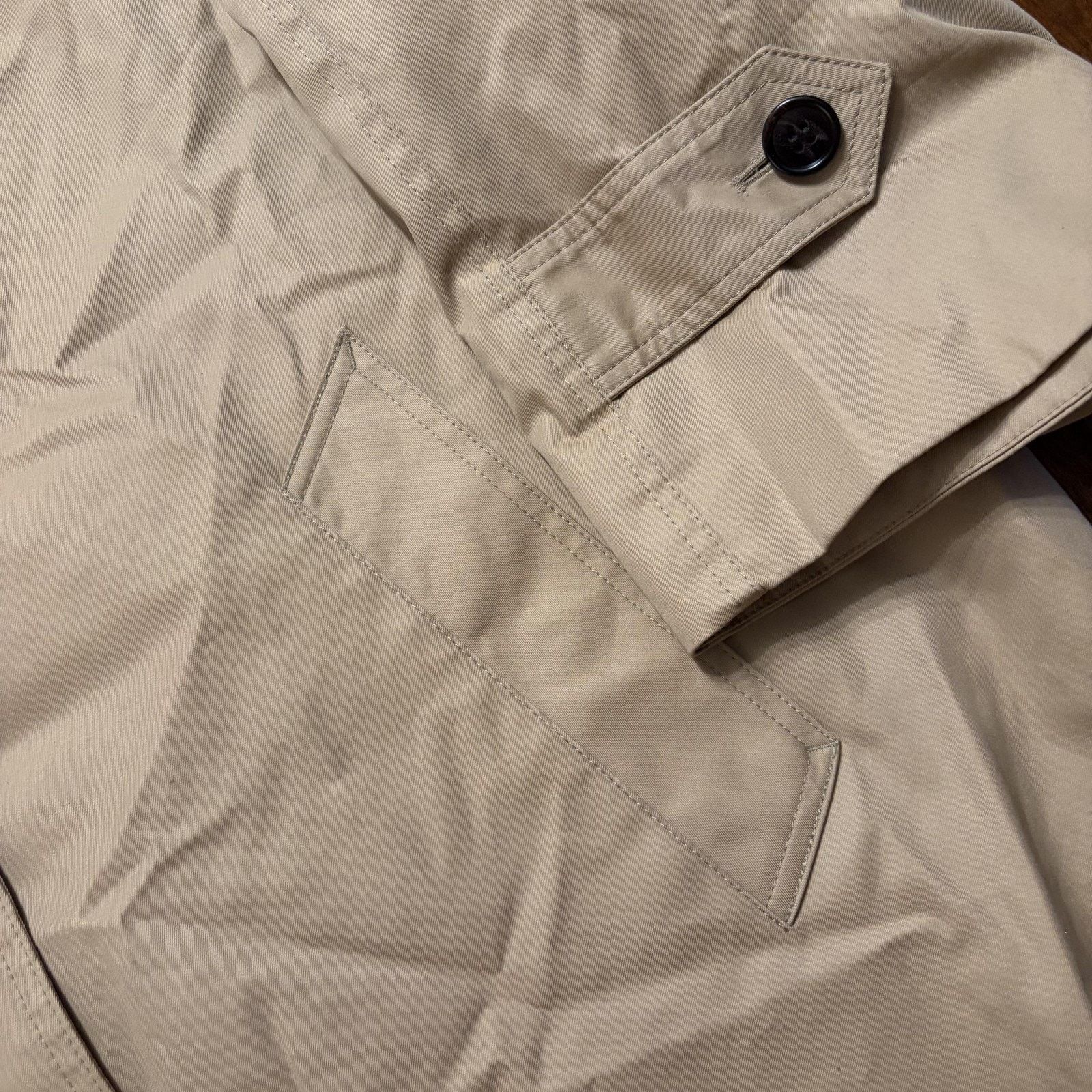 Coach Coach Trench Coat Womens M/L Beige Cotton Blend 3/4 Sleeve Size M / US 6-8 / IT 42-44 - 8 Thumbnail