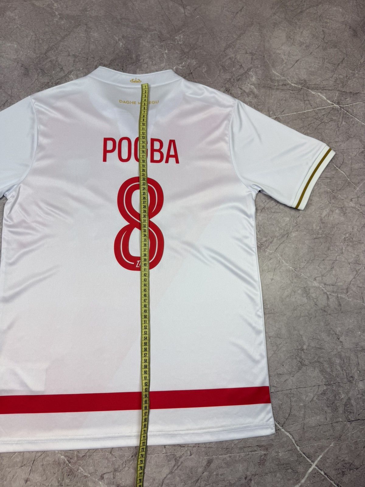 Vintage Maillot Domicile AS Monaco Pogba 2025/26 Enfant Size US M / EU 48-50 / 2 - 7 Thumbnail