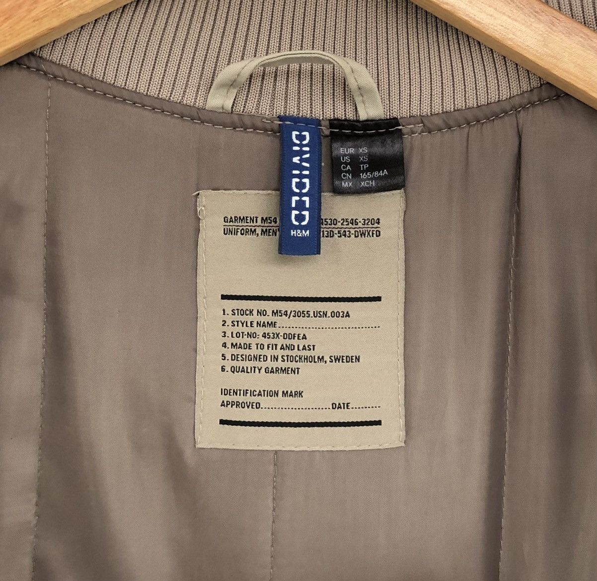 Japanese Brand Divided by H&M Bomber Cargo Men's Jacket Utility Rouched Size US M / EU 48-50 / 2 - 16 Thumbnail