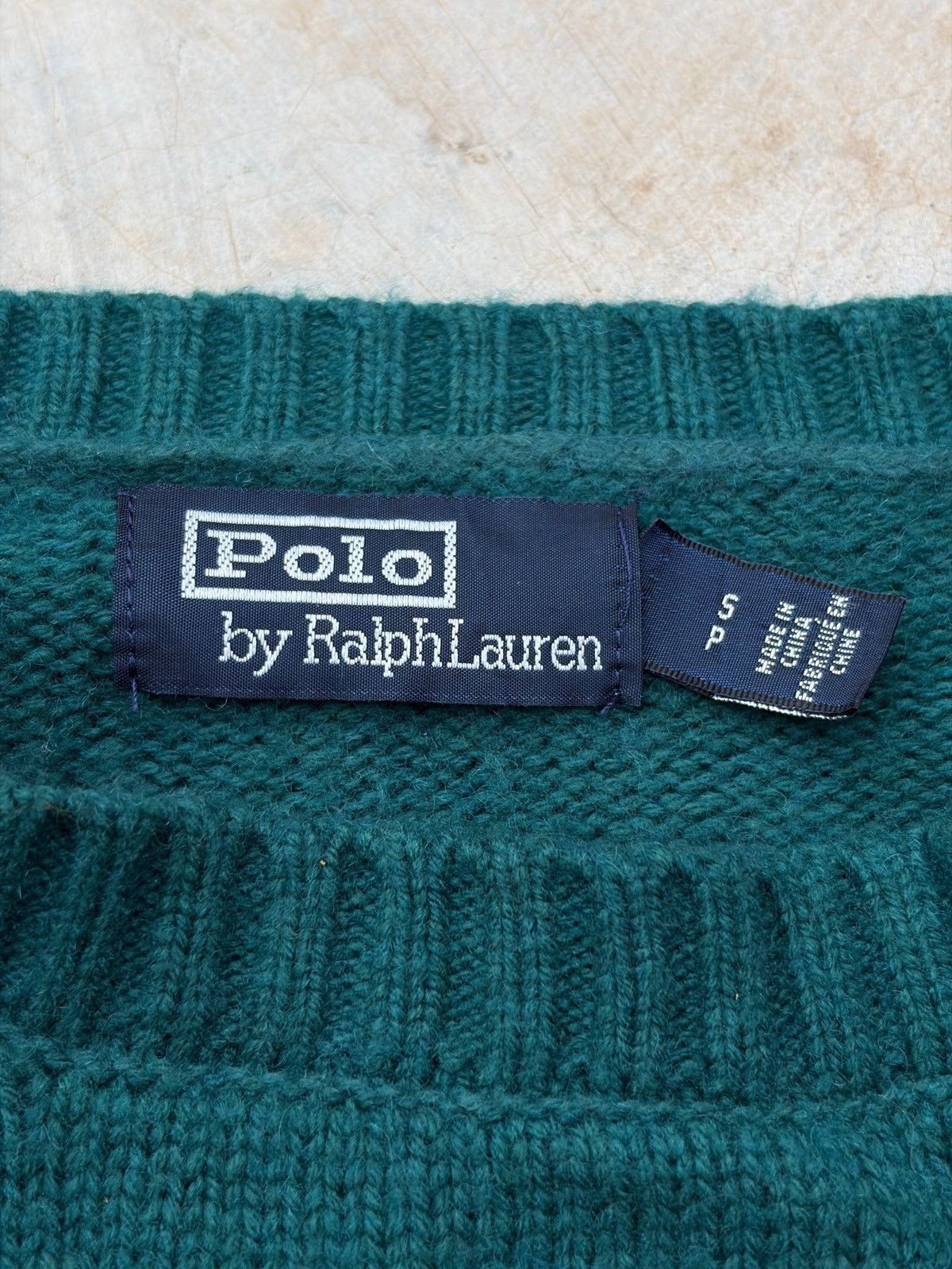 Polo Ralph Lauren Vintage 00s Polo Ralph Lauren Bear Knit Sweater Size US S / EU 44-46 / 1 - 7 Thumbnail