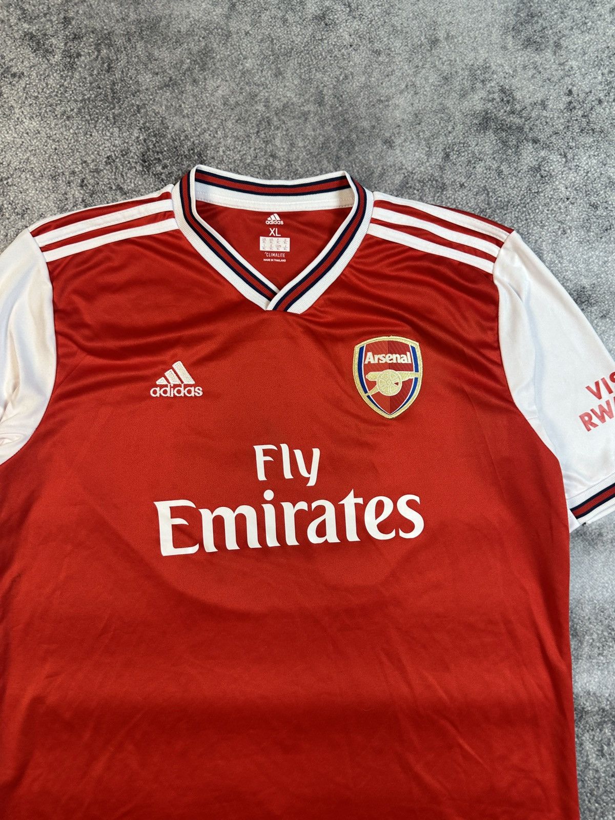 Vintage Adidas 14 Aubameyang Arsenal Soccer Jersey Style XL Rare Size US XL / EU 56 / 4 - 3 Thumbnail