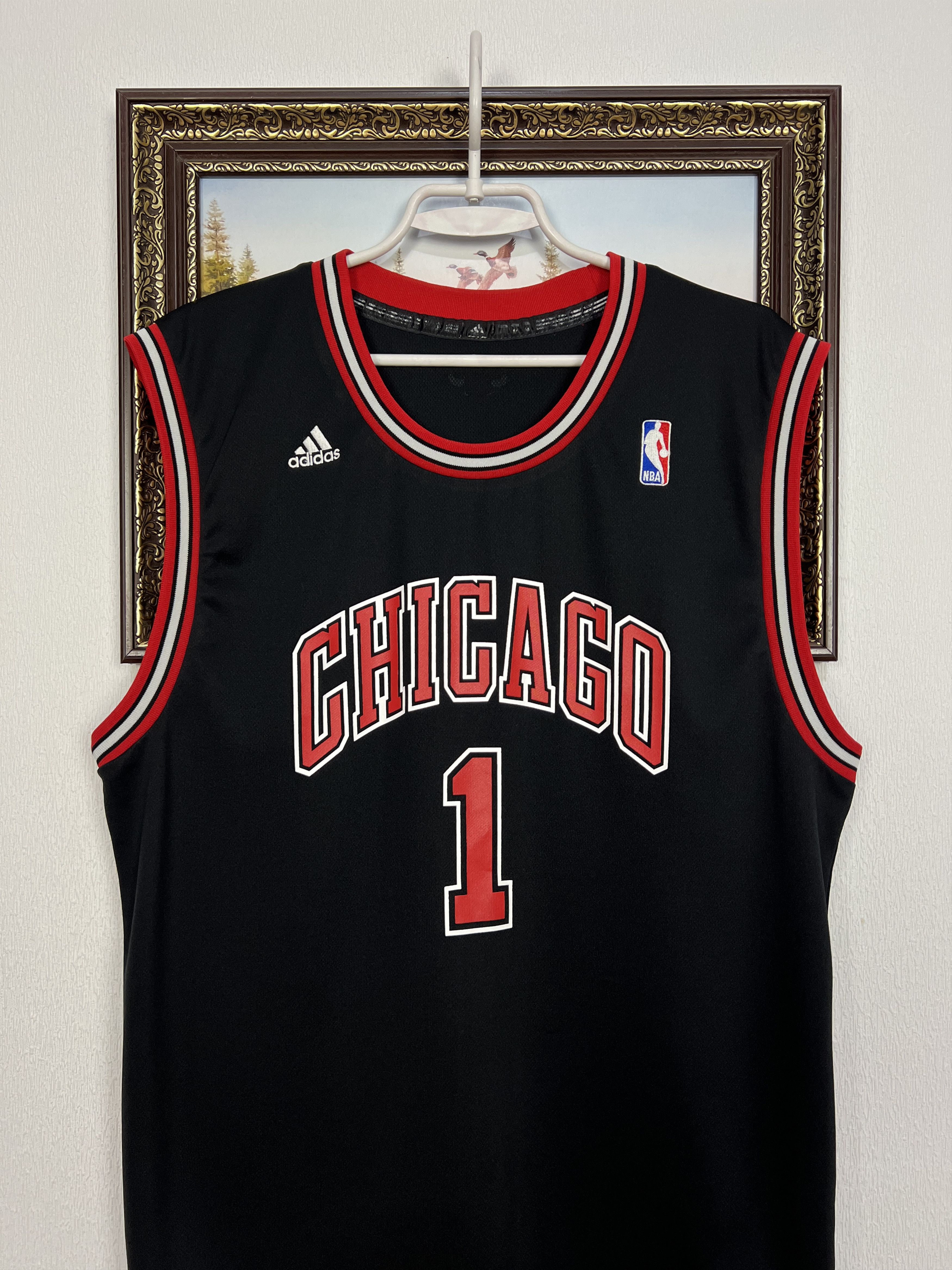 Adidas Vintage Adidas Chicago Bulls Derrick Rose NBA Jersey Shirt Size US M / EU 48-50 / 2 - 2 Thumbnail