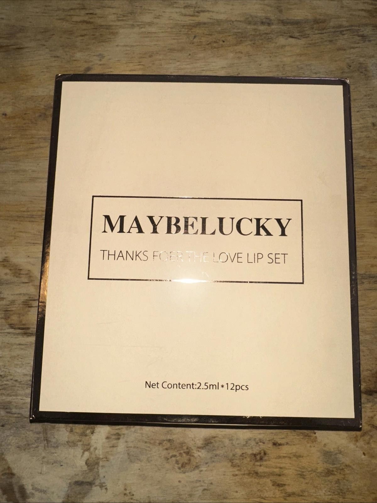 Other Maybelucky Thanks Foer The Love Lip Set 12 Pc Lip Set Size ONE SIZE - 1 Thumbnail