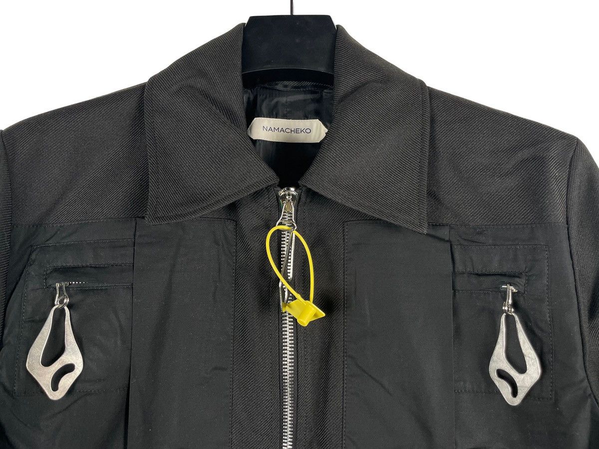 Namacheko 21FW Metallic Zipper Jacket