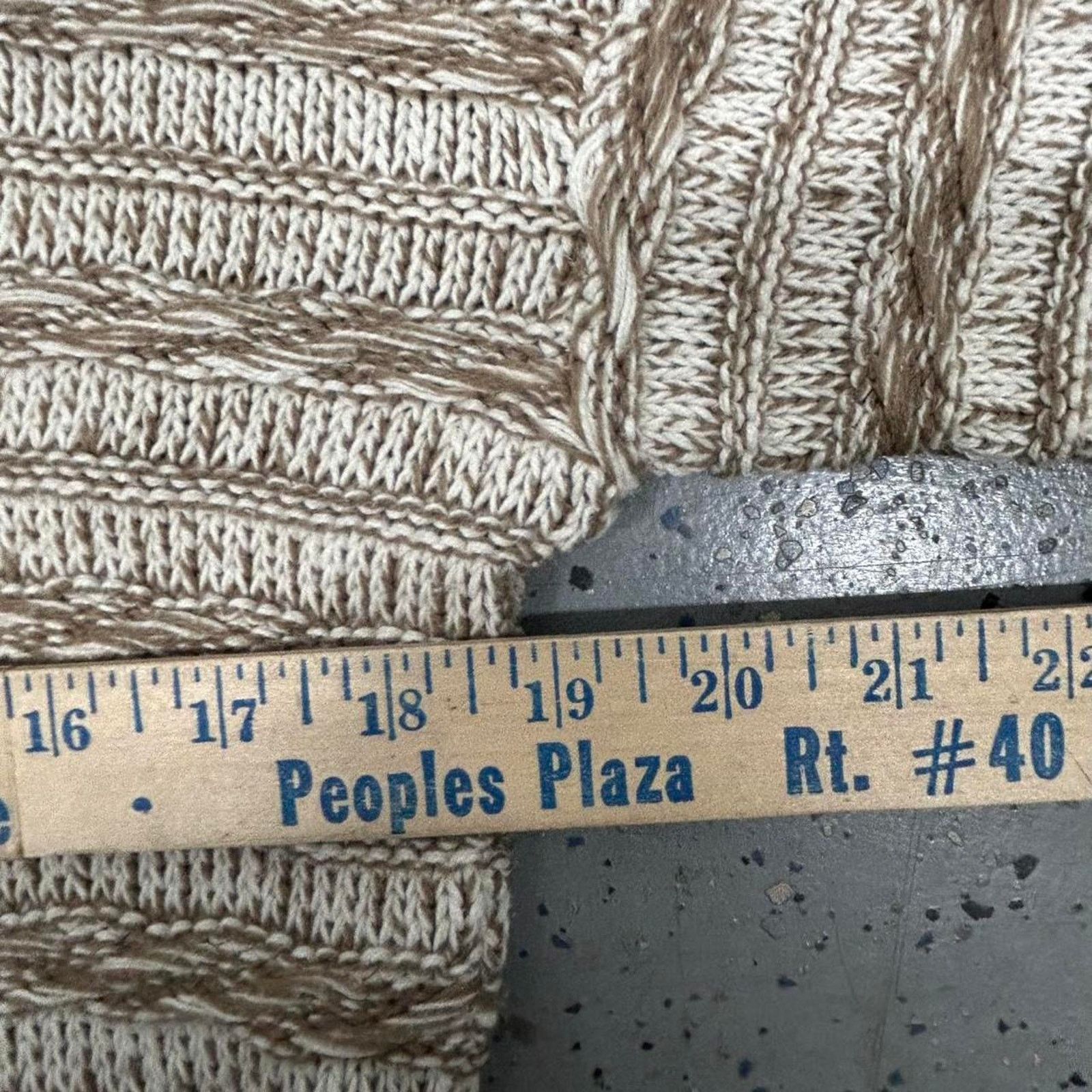 Other VTG Cream and brown David Brett sweater Size S / US 4 / IT 40 - 4 Thumbnail