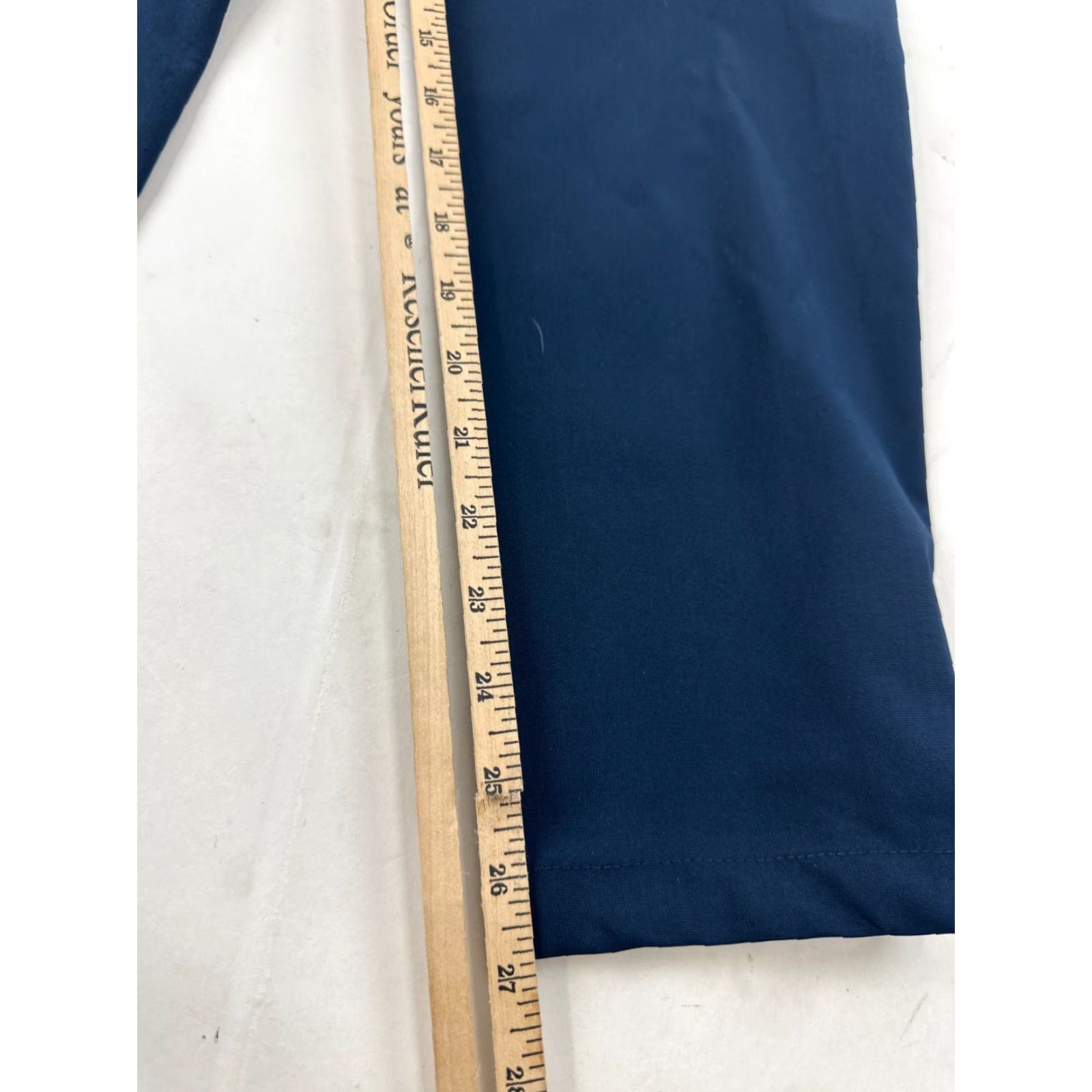 Lululemon Lululemon Men's Chino Pants 32 Navy Blue Straight Leg Casual Performance Size US 32 / EU 48 - 6 Thumbnail