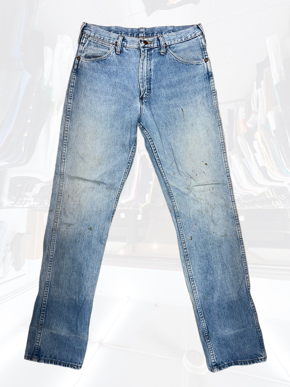 Vintage × Wrangler VINTAGE 40s WRANGLER 10MWZ BLUE BELL DENIM Size US 32 / EU 48 - 1 Thumbnail