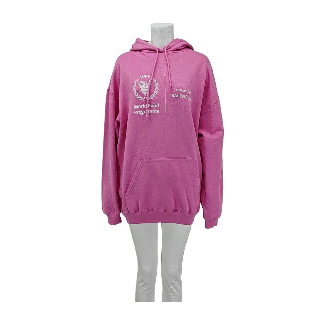 Balenciaga Balenciaga WFP Logo Hoodie Size S Size S / US 4 / IT 40 - 1 Thumbnail