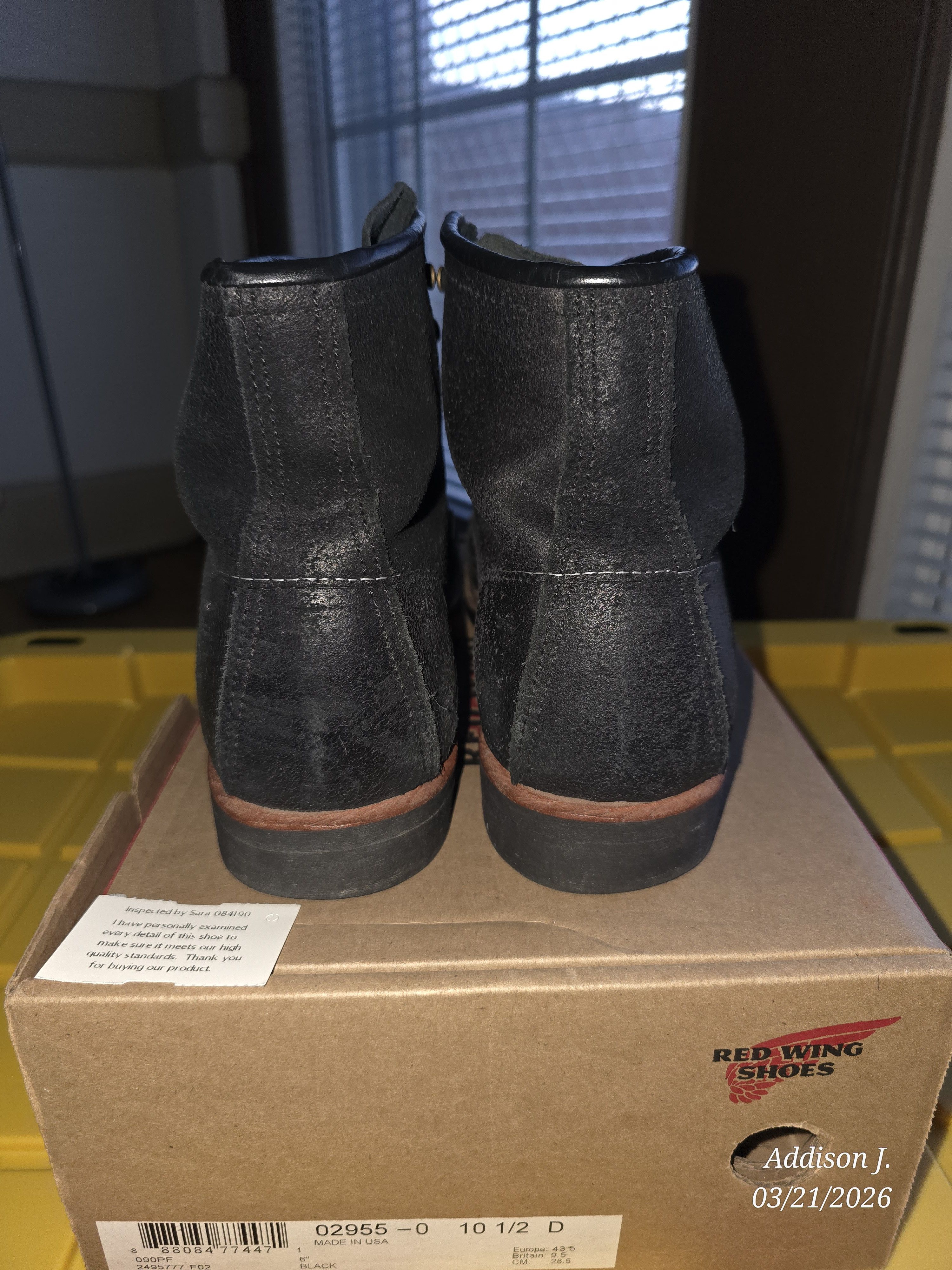 Red Wing 2955 Spitfire Blacksmith Size US 10.5 / EU 43-44 - 4 Thumbnail