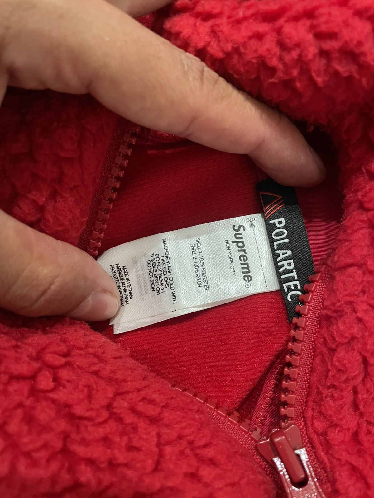Supreme Supreme Polartec Shearling Reversible (Small) Size US S / EU 44-46 / 1 - 7 Thumbnail