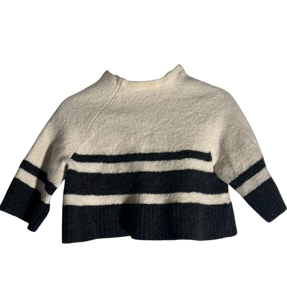 Banana Republic Banana Republic Black and White Crop Top - Size Small Size S / US 4 / IT 40 - 3 Thumbnail