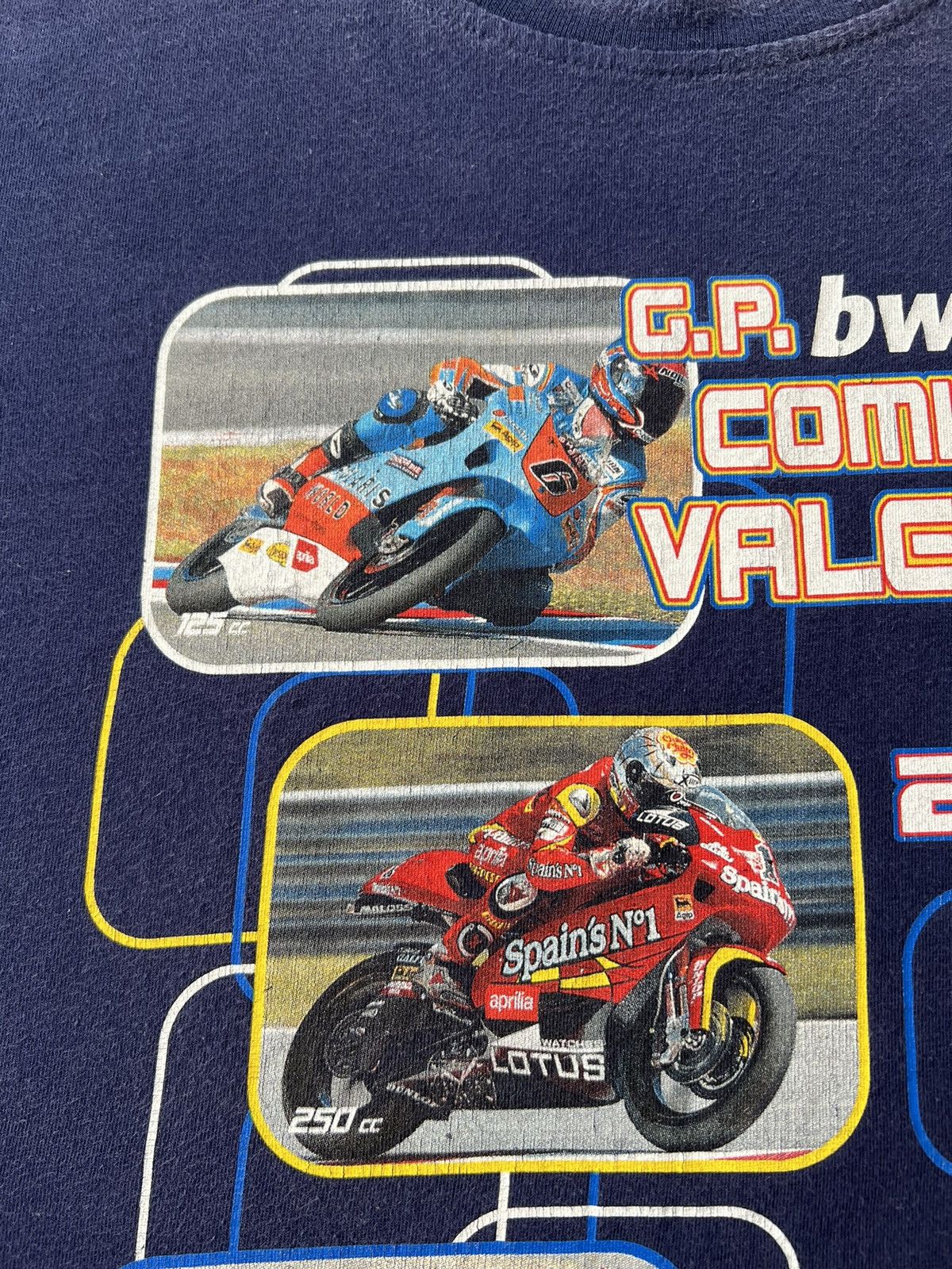 Vintage Vintage 2007 Motogp World Championship Valencia Moto Racing Size US L / EU 52-54 / 3 - 4 Thumbnail