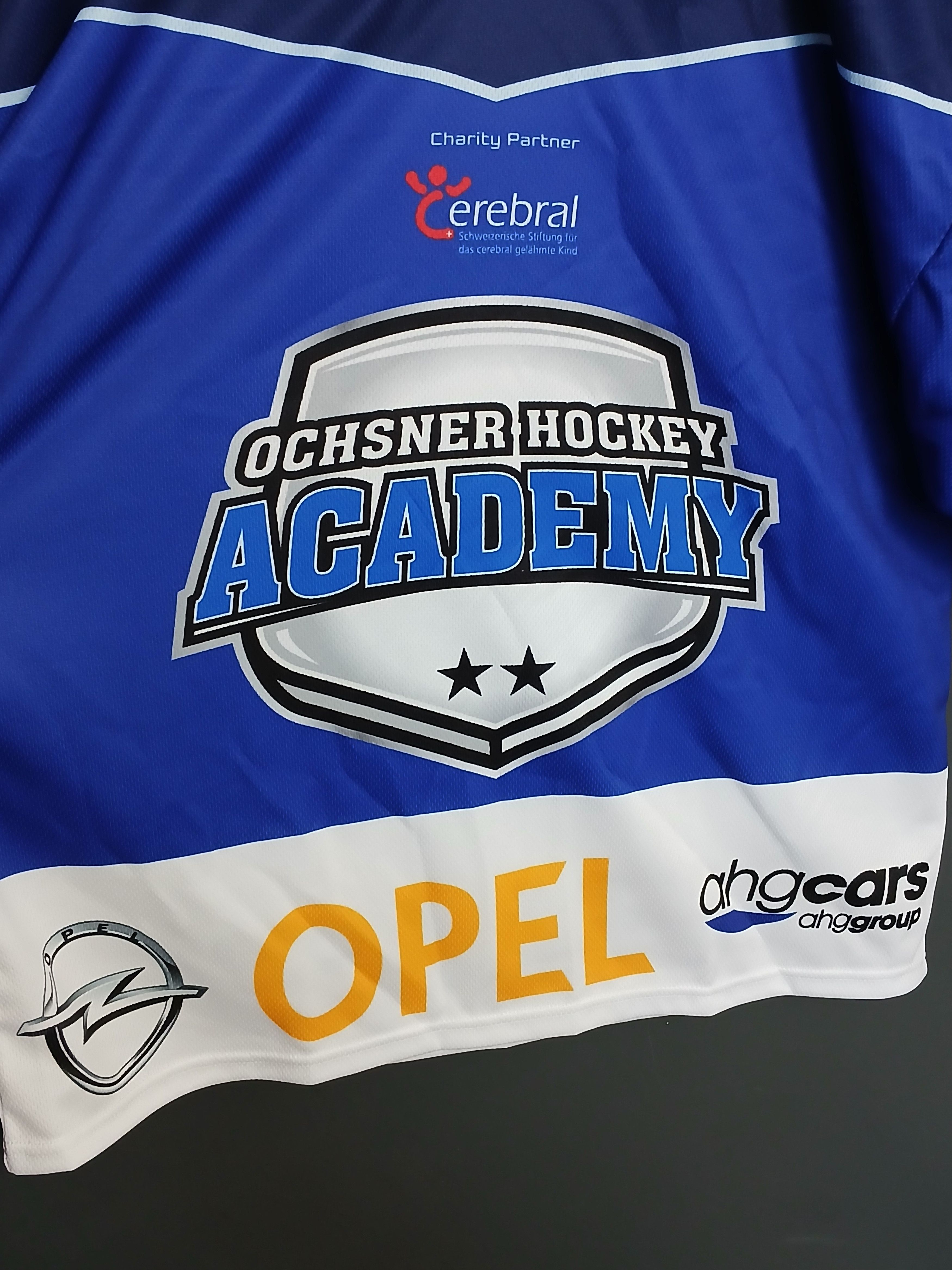 NHL Switzerland Ochsner Hockey Academy Jersey Size US L / EU 52-54 / 3 - 3 Thumbnail