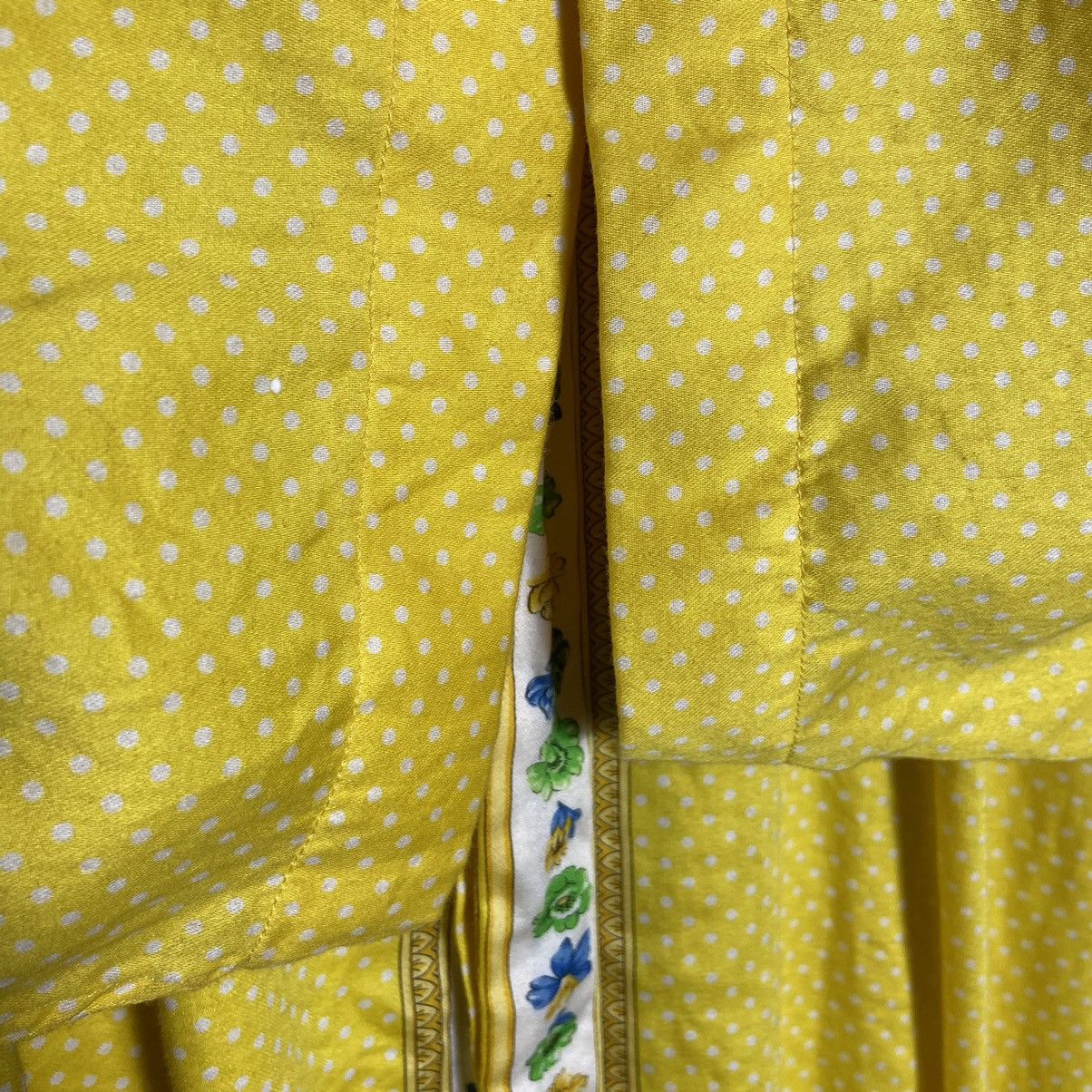 Versace × Vintage Vintage 90s Versace Mare Polka Dot Shirt Size US XL / EU 56 / 4 - 5 Thumbnail