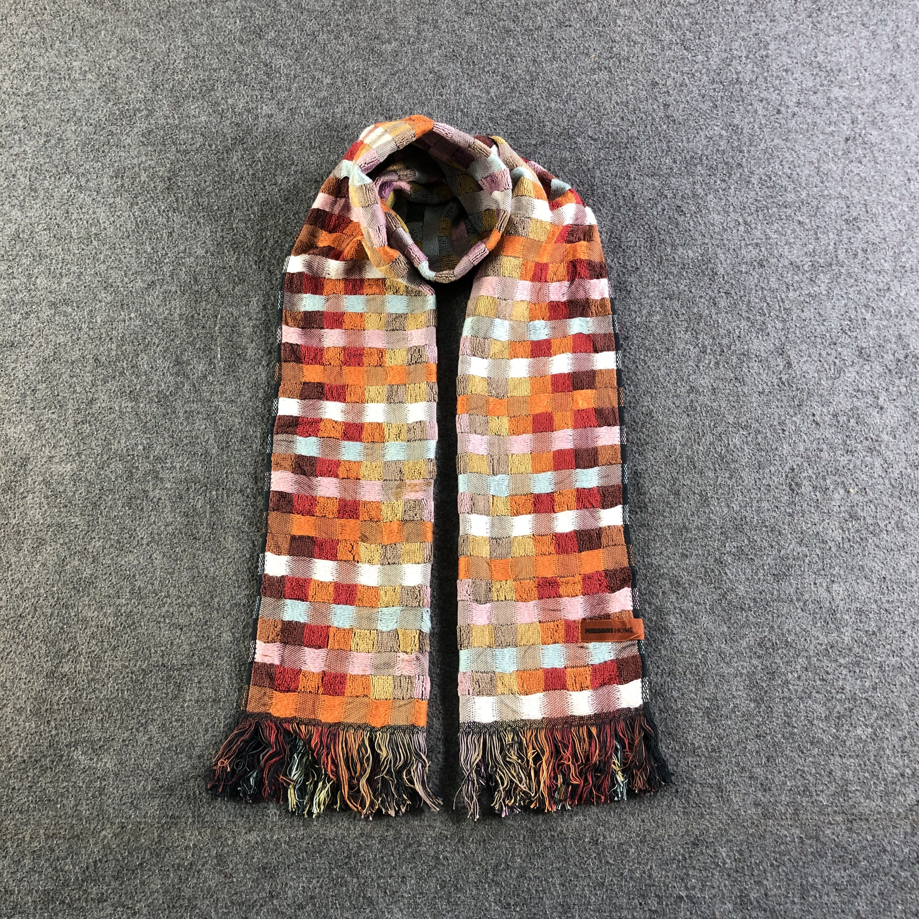 Missoni Missoni Cotton Scarf Muffler Neckwear V2619 Size ONE SIZE - 1 Thumbnail