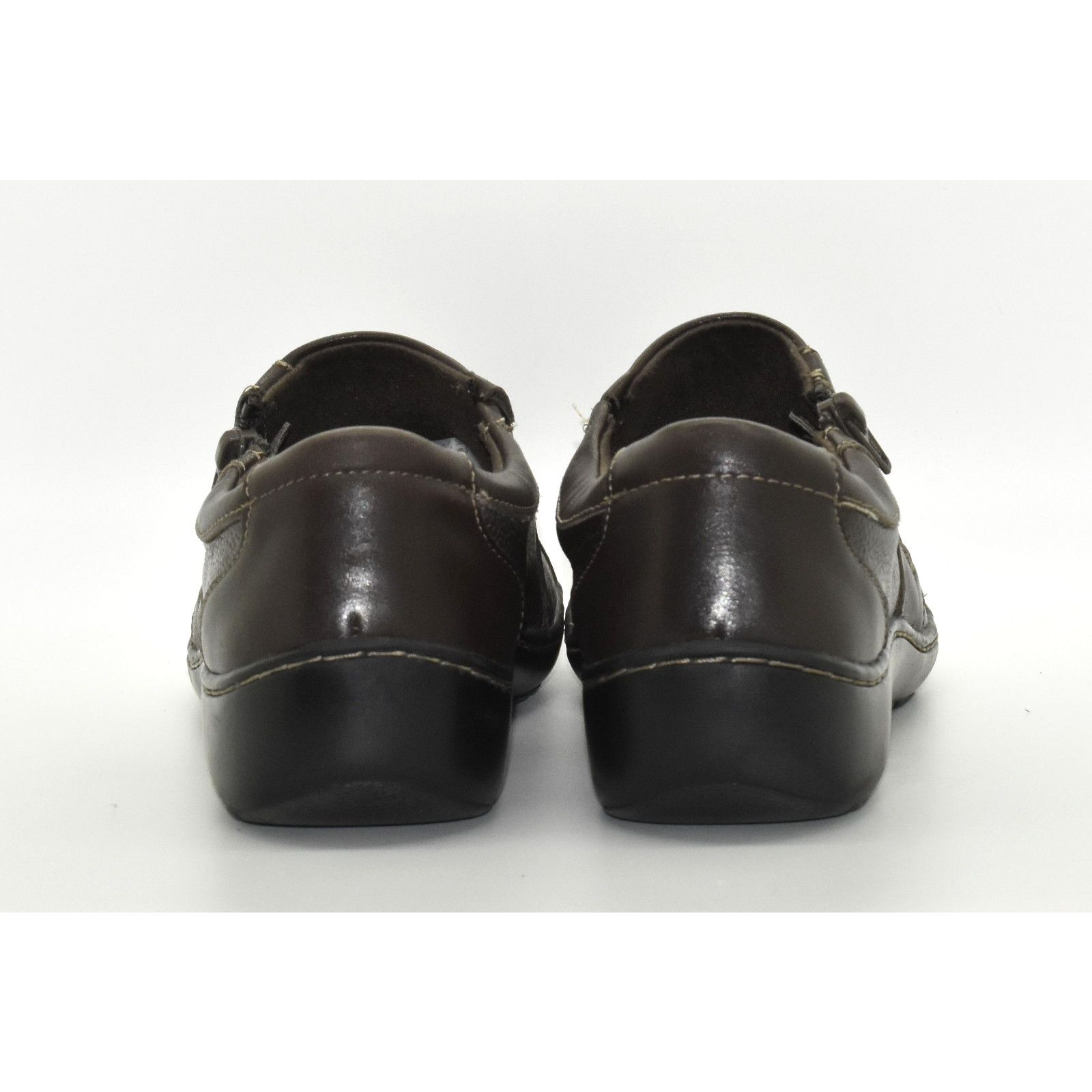 Clarks CLARKS Cora Giny Tumbled Leather Comfort Loafer Shoes 8.5 M Size US 8.5 / IT 38.5 - 4 Thumbnail
