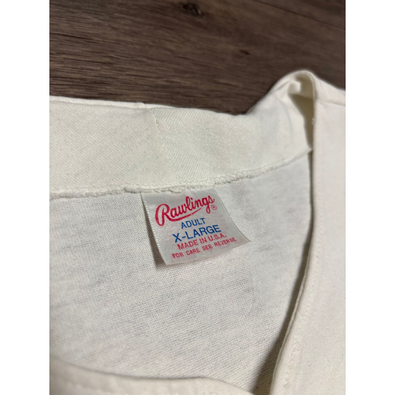 MLB × Vintage Vintage San Francisco Giants White XL Rawlings Jersey Size US XL / EU 56 / 4 - 3 Thumbnail