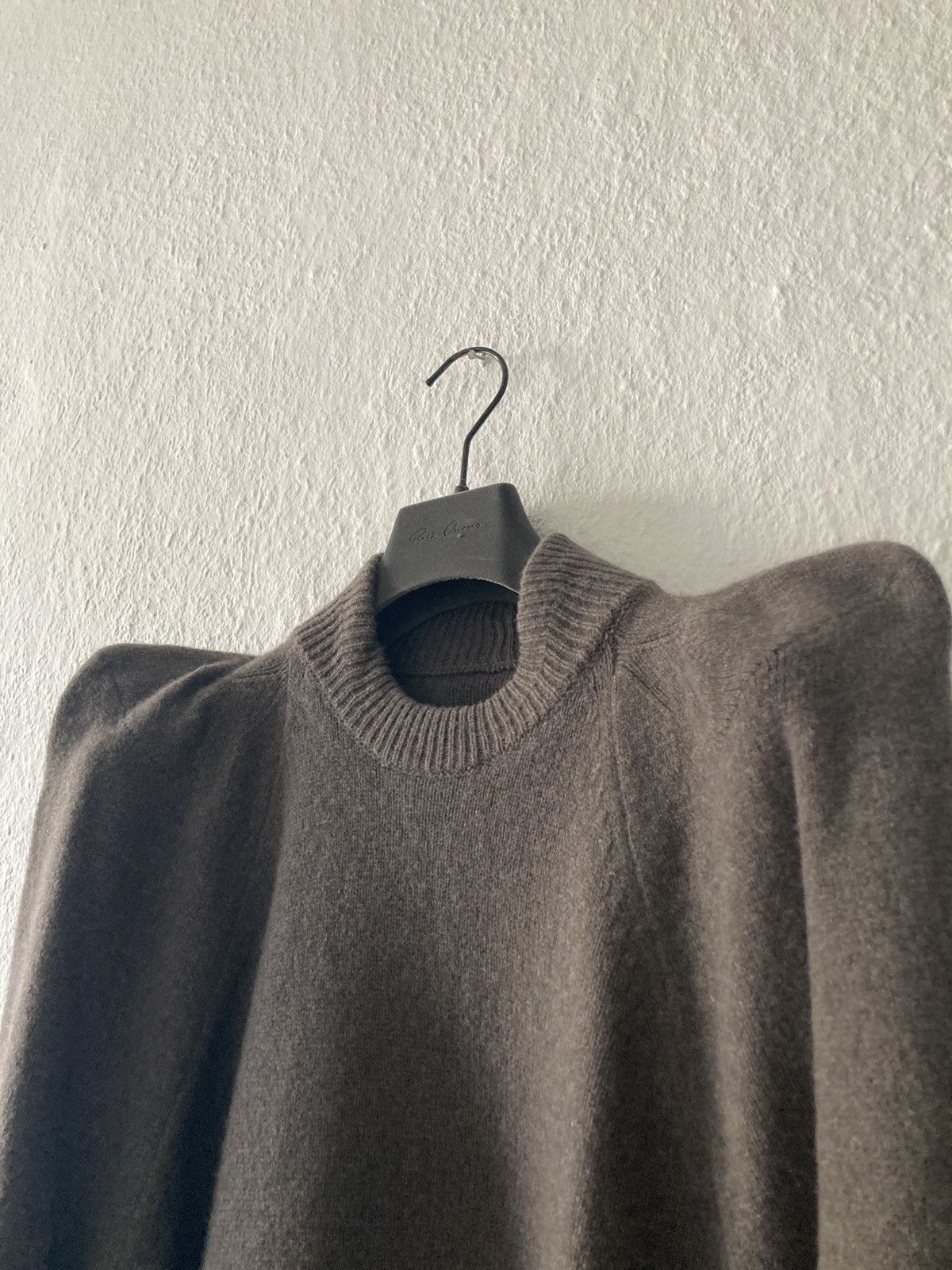 Rick Owens F/W 22 "STROBE" Cashmere Tec Runway Knit Rick Owens Size US M / EU 48-50 / 2 - 3 Thumbnail