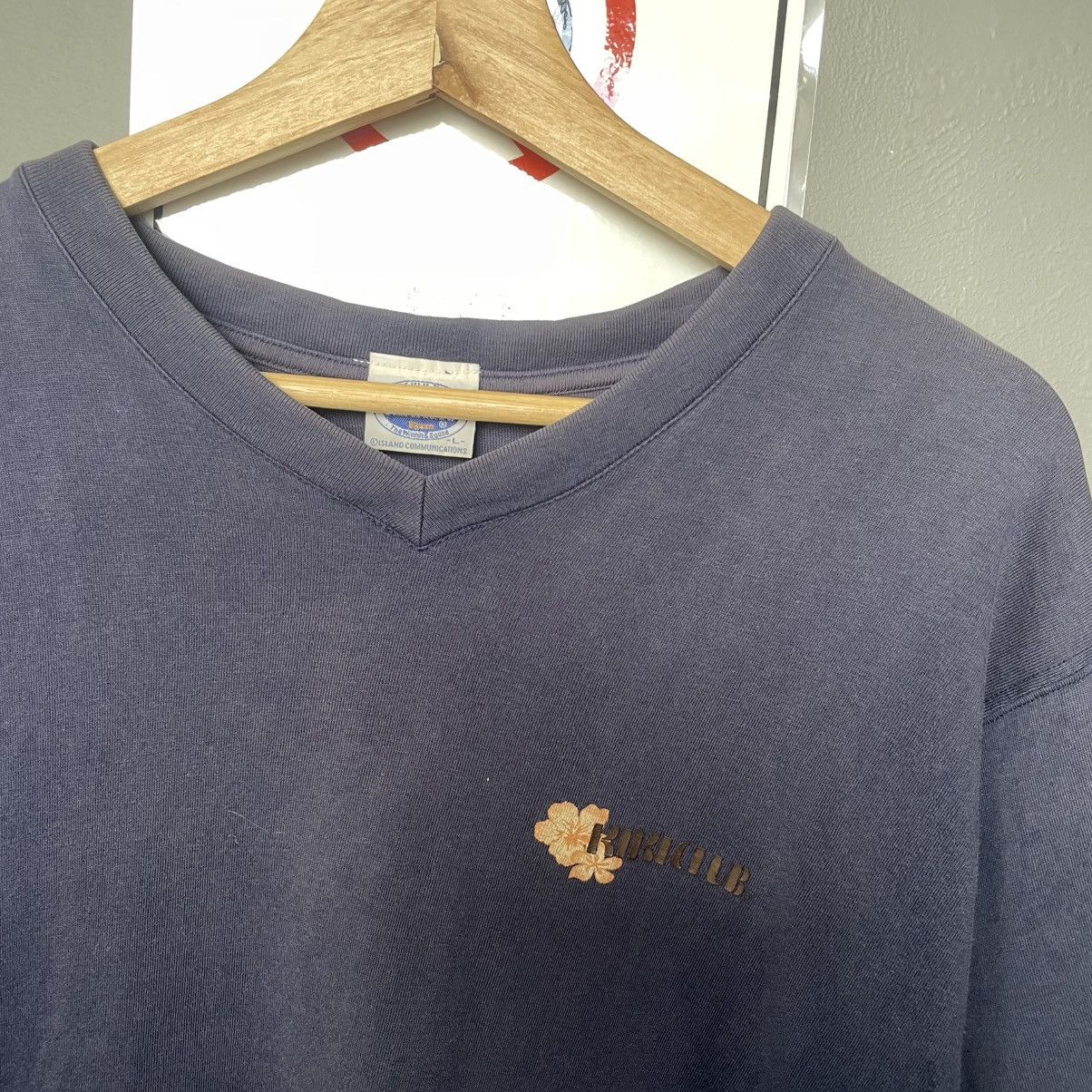 Vintage Vintage Faded Navy Kiki club Hawaiian Surf ERD GRUNGE TEE Size US L / EU 52-54 / 3 - 4 Thumbnail