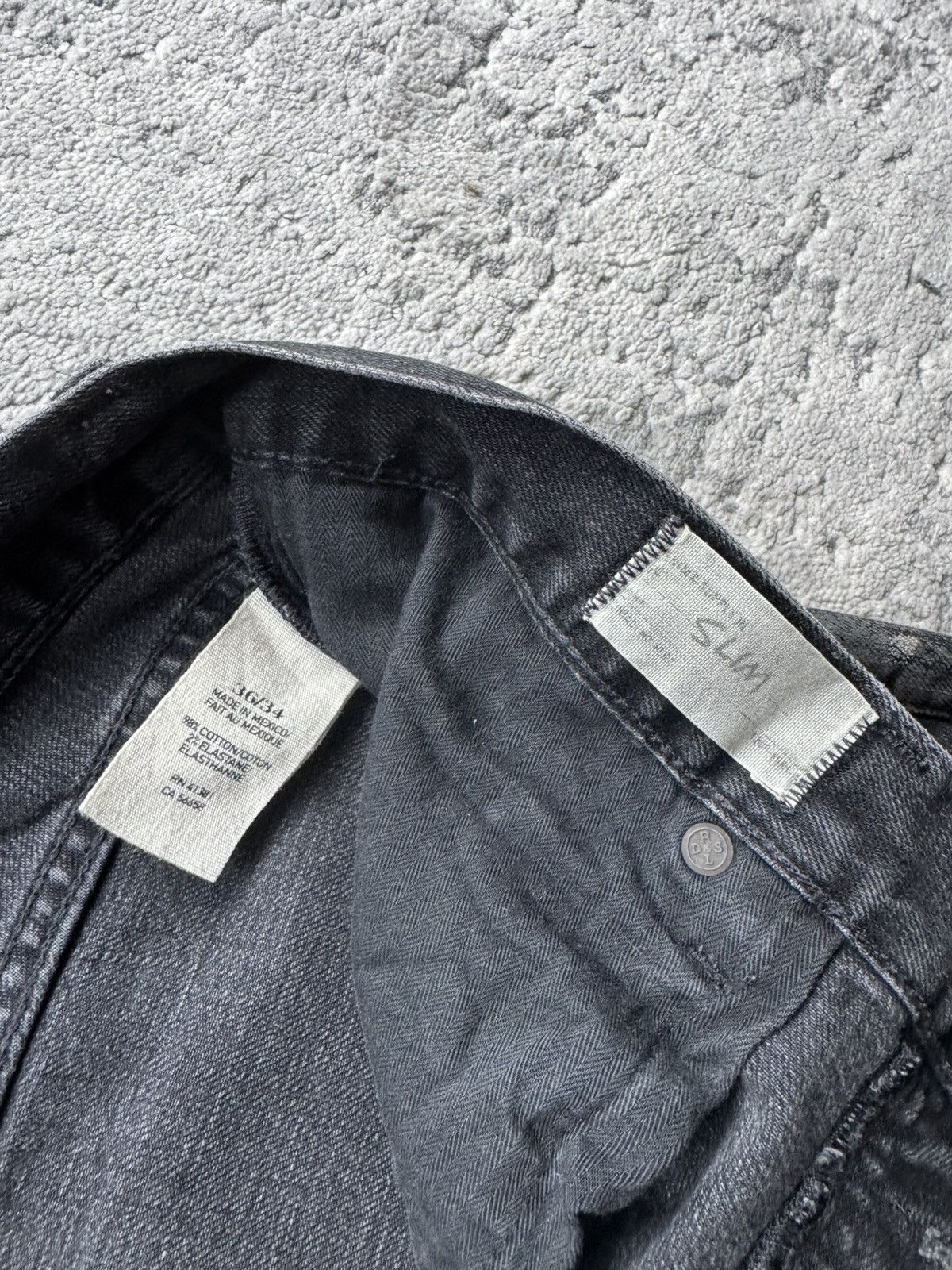 Denim & Supply Ralph Lauren Denim Supply Ralph Lauren Painted Printed Slim Jeans 36/34 Size US 36 / EU 52 - 6 Thumbnail