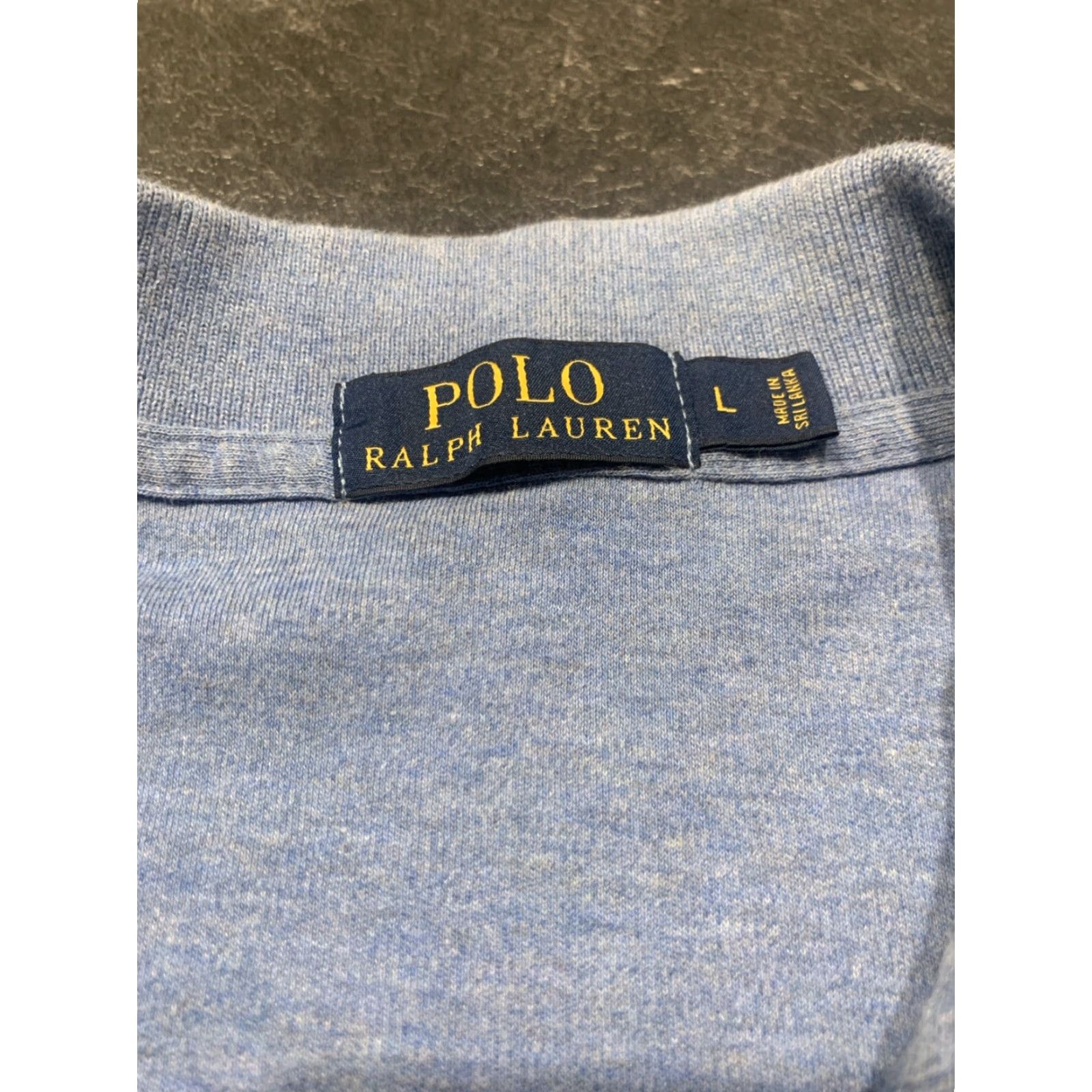 Polo Ralph Lauren VINTAGE Polo Ralph Lauren Polo Shirt Men Large L Blue Cotton Golf Size US L / EU 52-54 / 3 - 4 Thumbnail