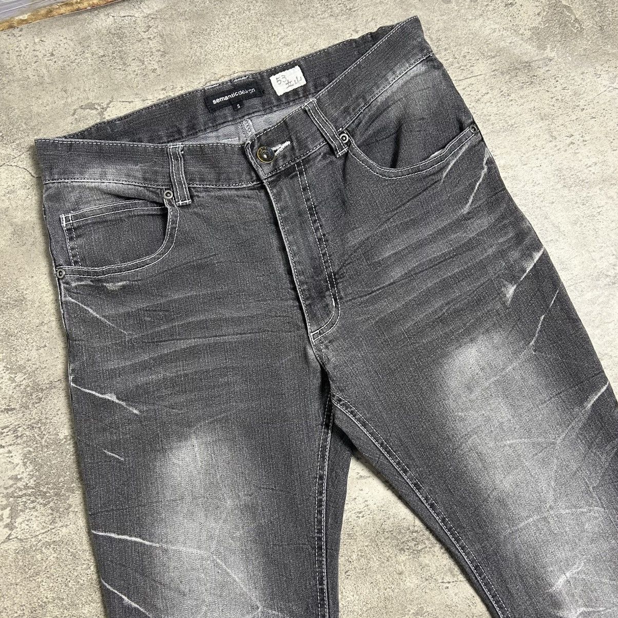 semanticdesign Vintage Semanticdesign Slim Acid Wash Size US 29 - 7 Thumbnail