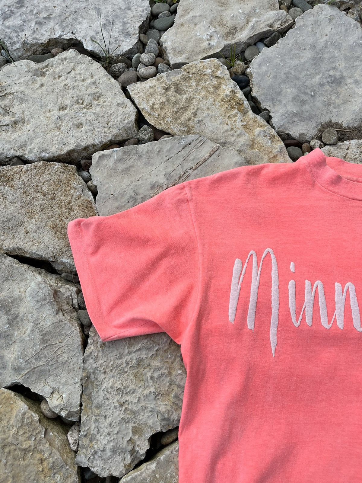 Hanes × Vintage Vintage 90s Hanes beefy tee Minneapolis y2k dyed t-shirt USA Size US L / EU 52-54 / 3 - 4 Thumbnail