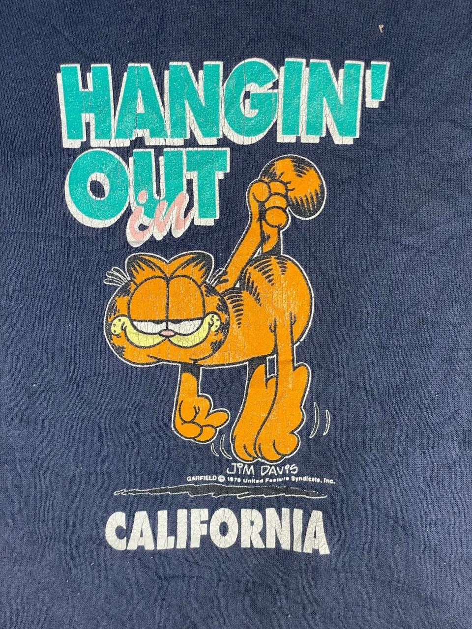 Other Vintage 90s Garfield cartoon cat jim davis hoodie size L Size US L / EU 52-54 / 3 - 4 Thumbnail