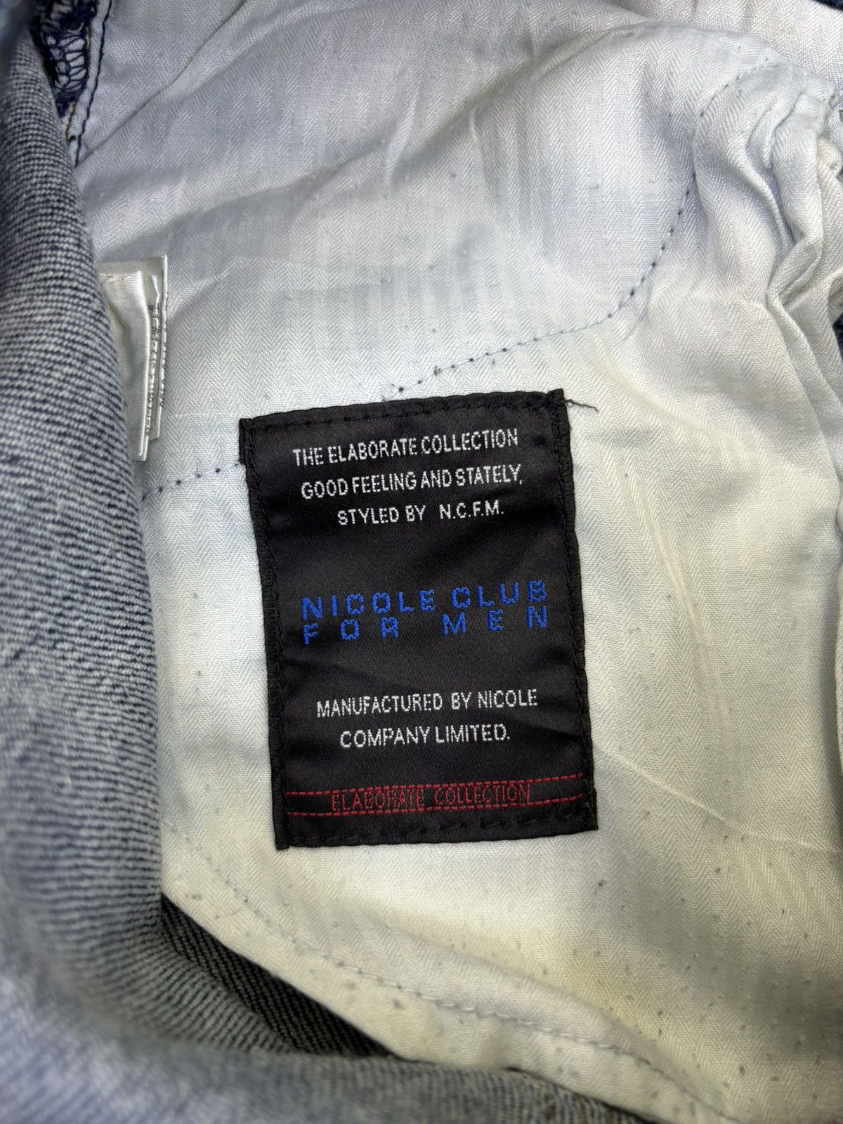 Japanese Brand 💥FLARE🔥Insane NCFM Japan Stone Wash Flare Jeans F714 Size US 36 / EU 52 - 23 Thumbnail