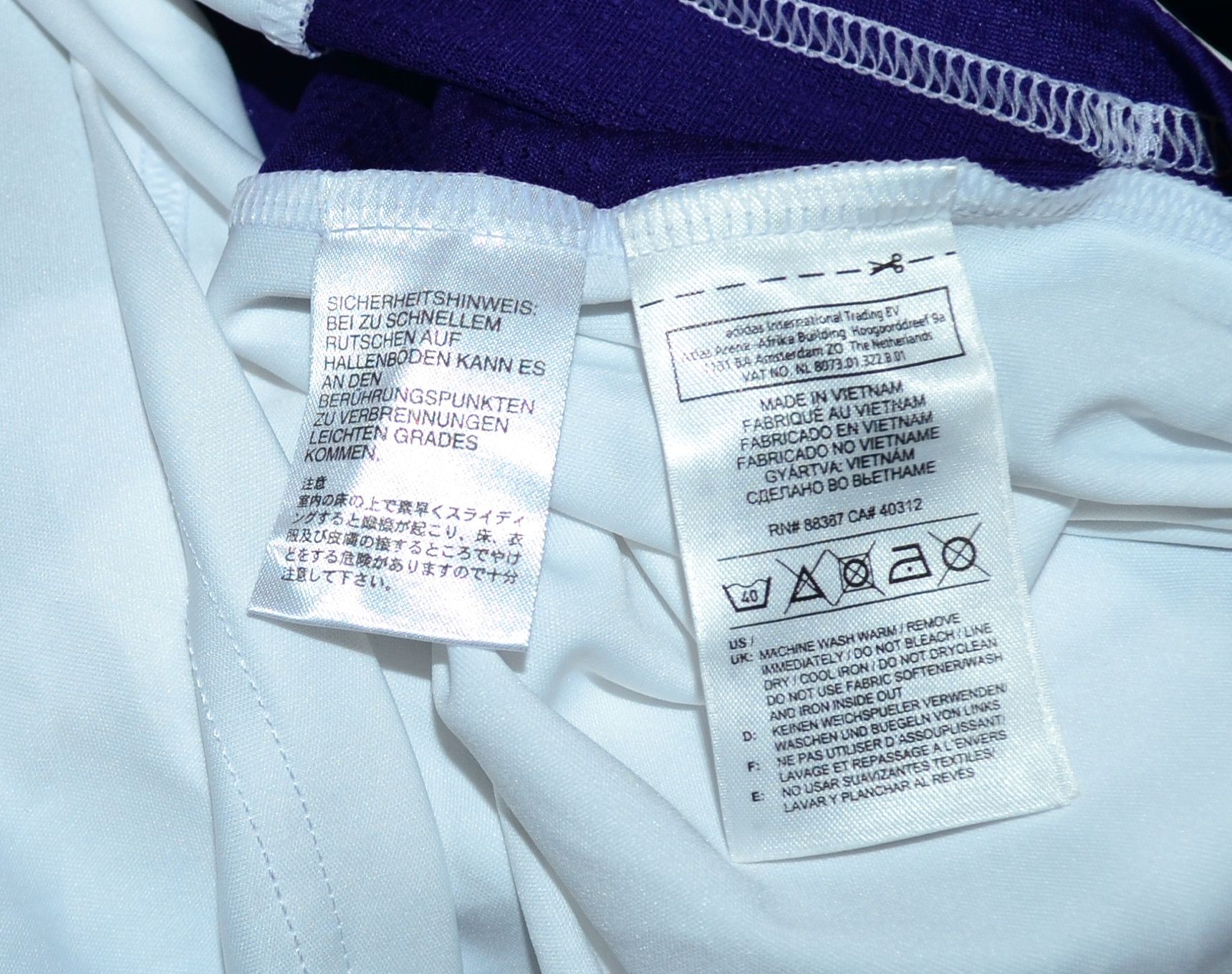 Adidas Rare Anderlecht RSC 2011 2012 Away Jersey #5 Adidas Youth XL Size US S / EU 44-46 / 1 - 9 Thumbnail