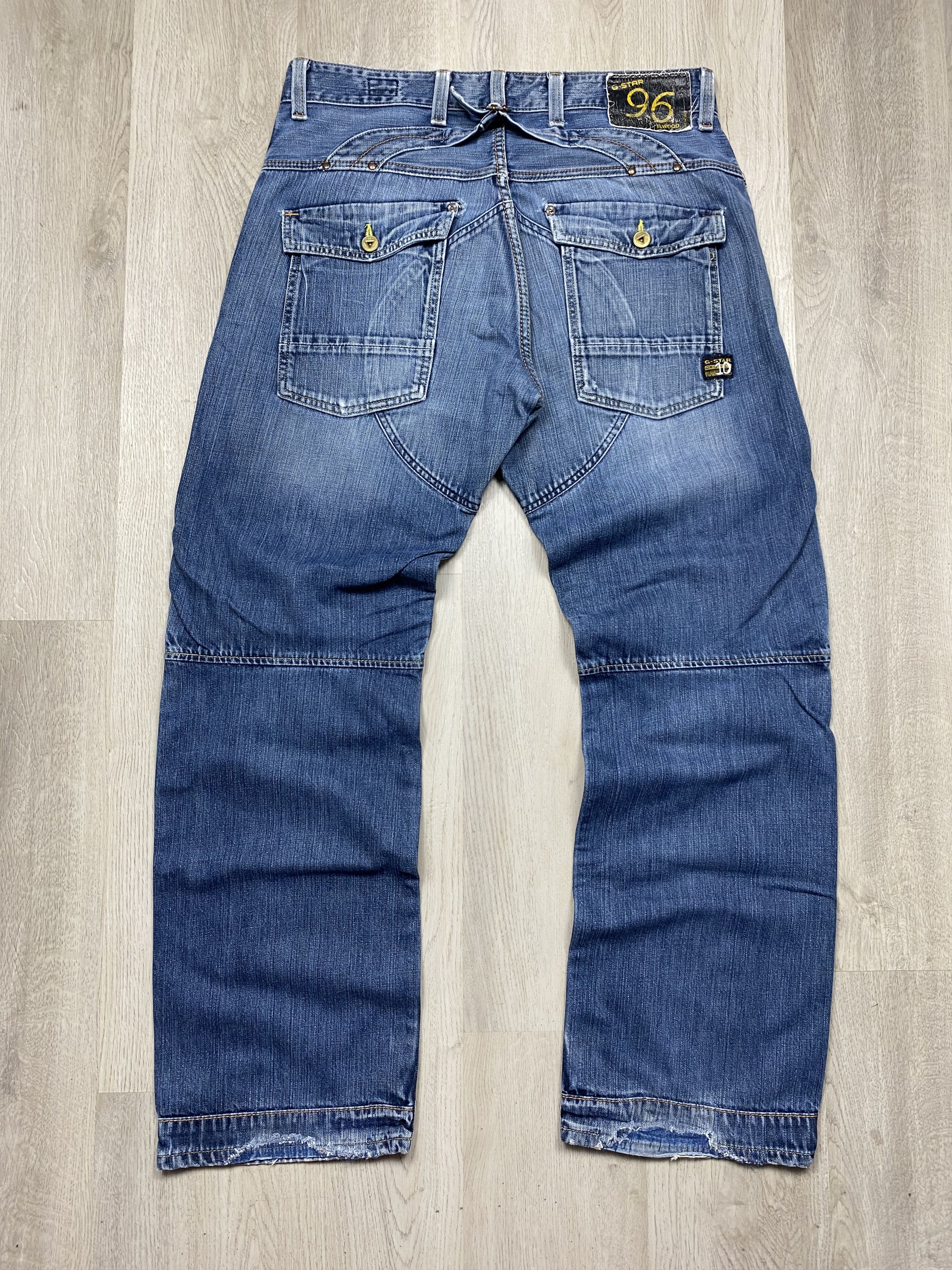 G-Star G Star Raw 90s Vintage Denim Double Knee Pants Jeans Size US 38 / EU 54 - 8 Thumbnail