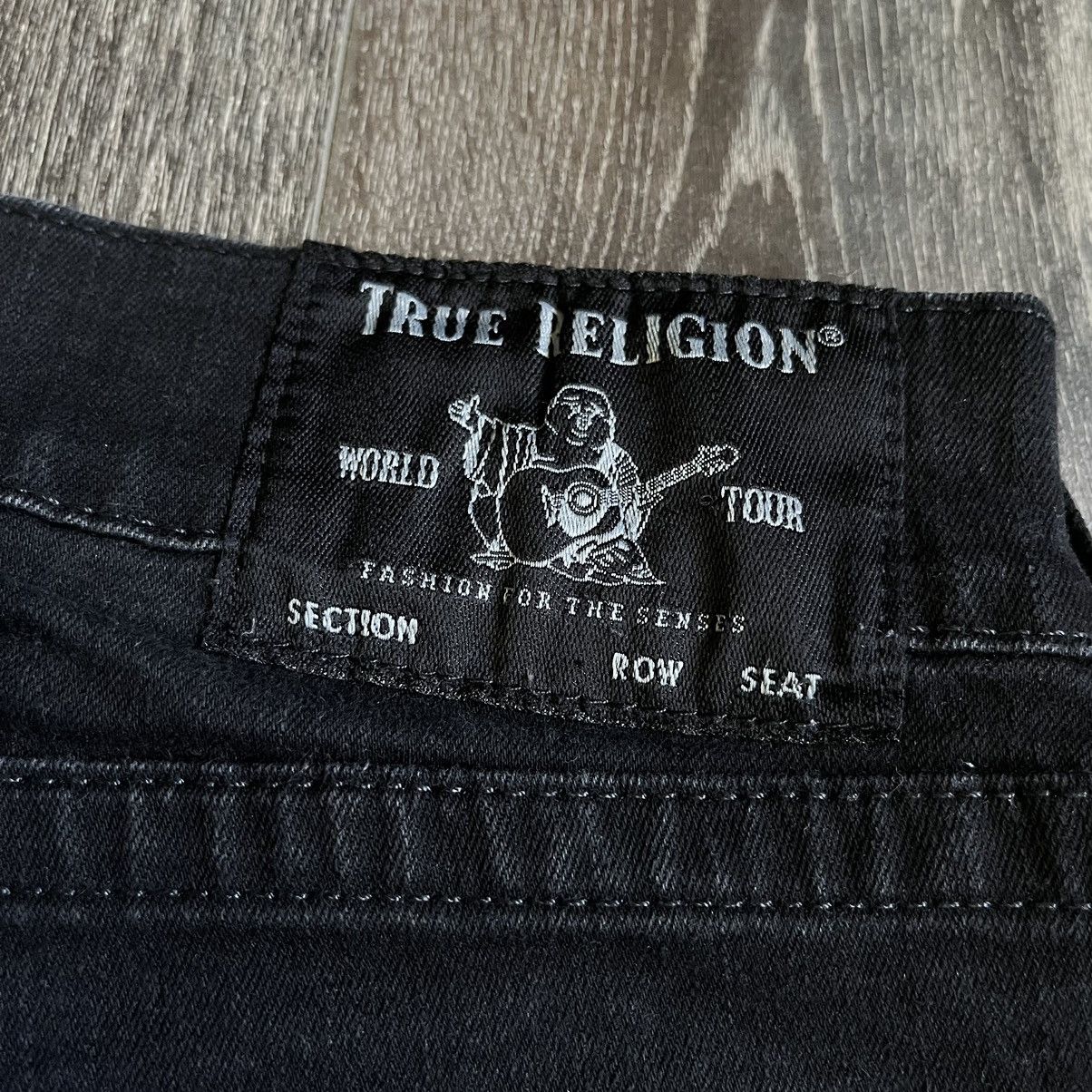 True Religion Vintage True Religion Ricky Relaxed Denim Jean Shorts Black Size US 40 / EU 56 - 4 Thumbnail