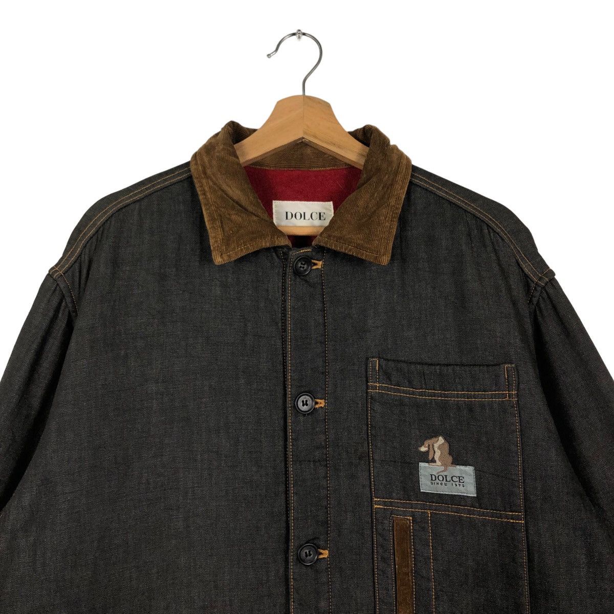 Japanese Brand 🔥Vintage Hikory Chore Jacket Dolce Japan Issey Miyake Size US M / EU 48-50 / 2 - 2 Thumbnail