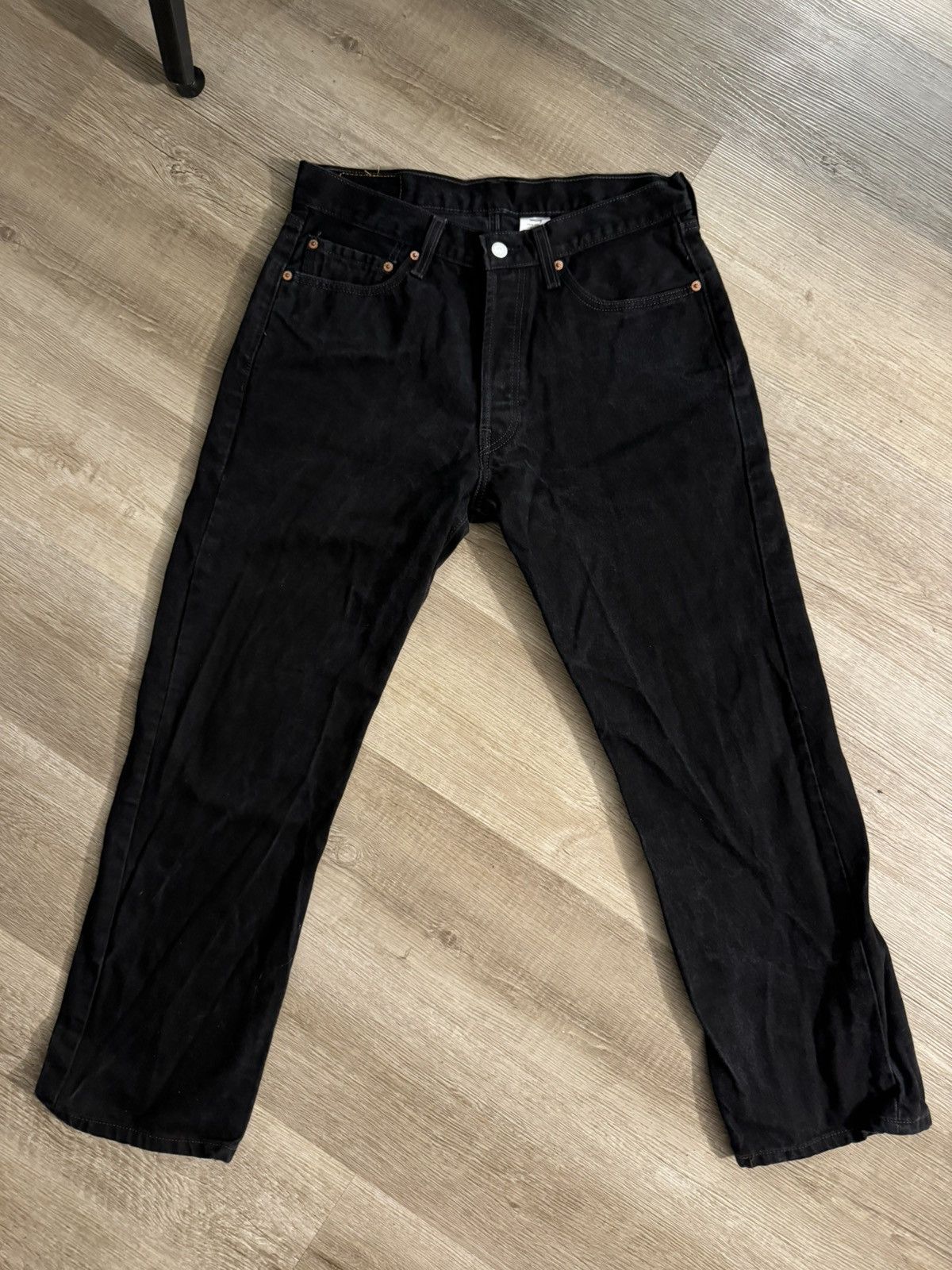 Levi's Vintage Clothing Levi’s 501 black vintage denim made in DR Size US 33 - 1 Thumbnail
