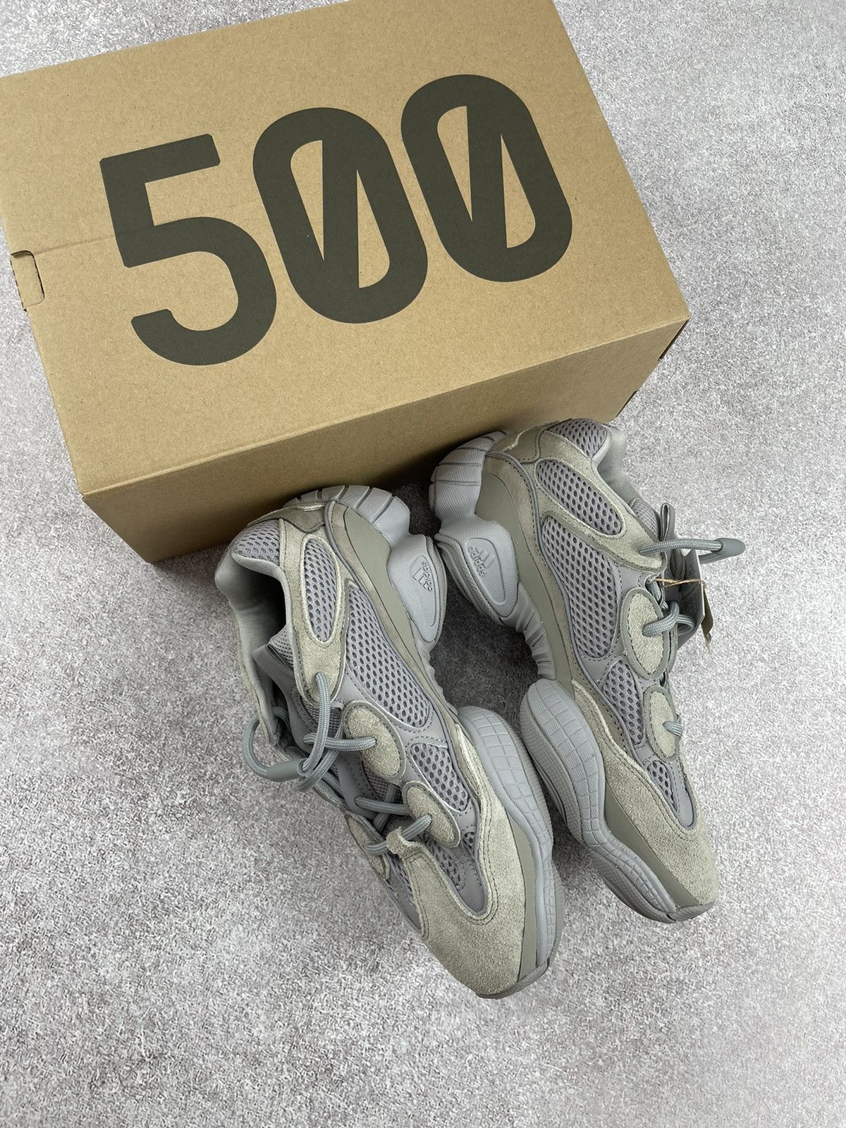 Adidas Kanye West Yeezy 500 Stone Salt Size 10 