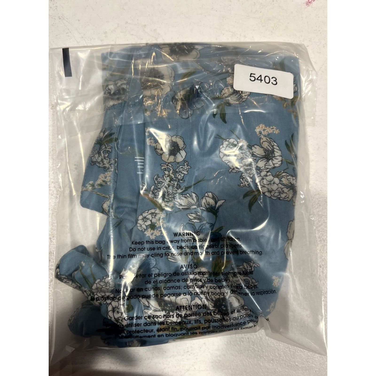 J. Jill J. Jill Womens Blue Floral Pattern Long Sleeve Boat Neck T-Shirt Size S Girls? Size S / US 4 / IT 40 - 4 Thumbnail