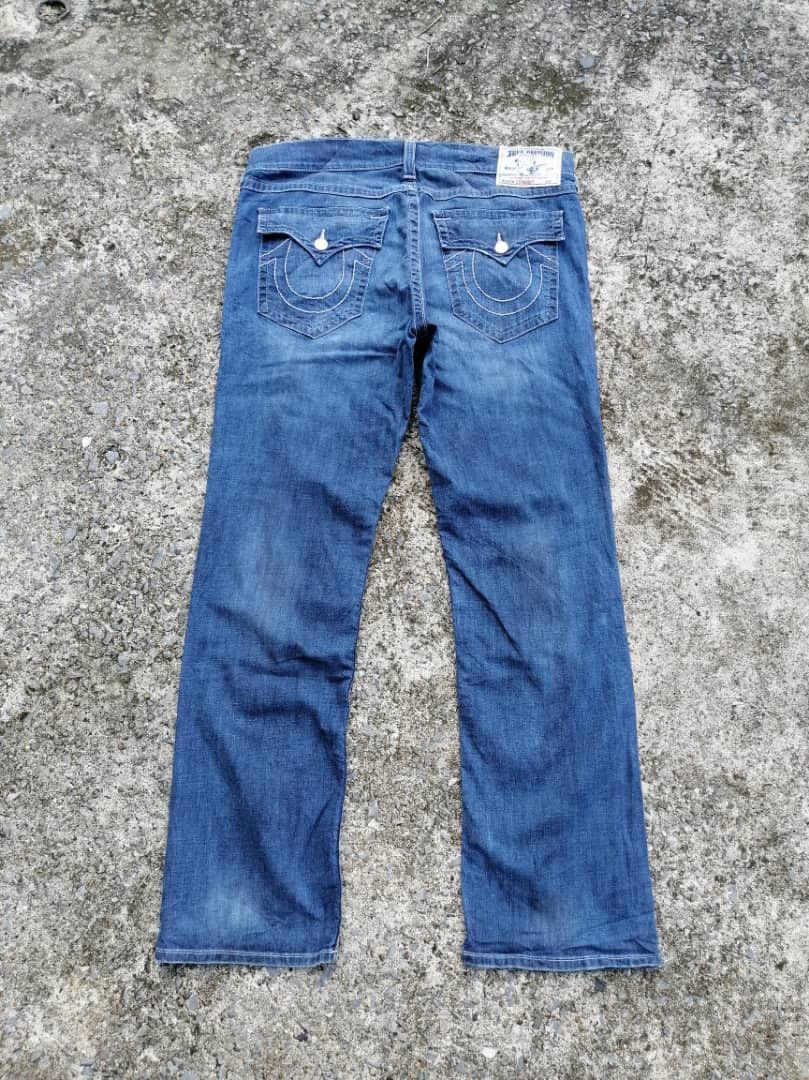 True Religion True Religion Straight Wflps Denim Jeans Size US 40 / EU 56 - 4 Thumbnail