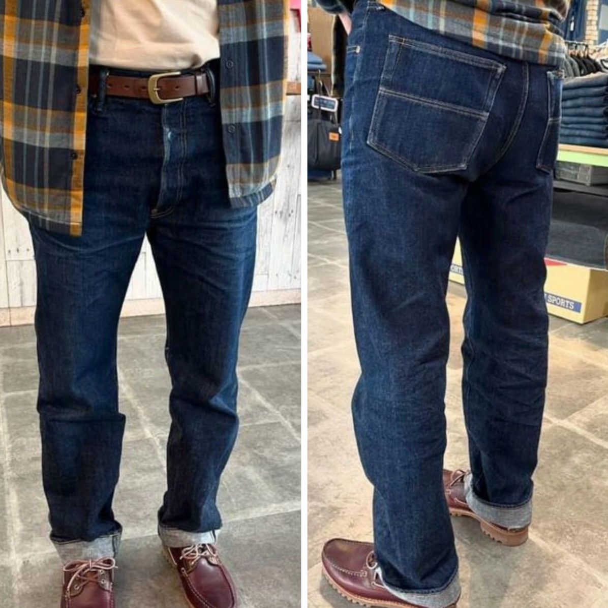 Big John BigJohn xx001 Raw Denim Pant/ Jeans Size US 31 - 6 Thumbnail