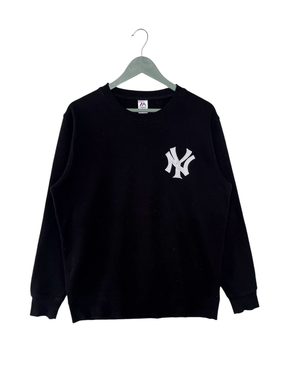 Majestic Vintage Y2K New York Yankees Sweatshirt Size US XL / EU 56 / 4 - 1 Thumbnail