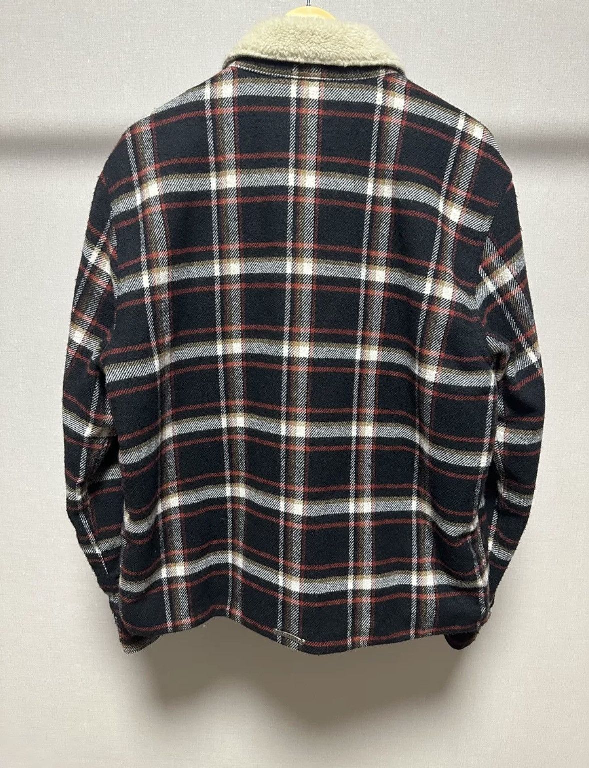 Chrome Hearts Chrome hearts lamb collar plaid jacket Size US M / EU 48-50 / 2 - 2 Thumbnail