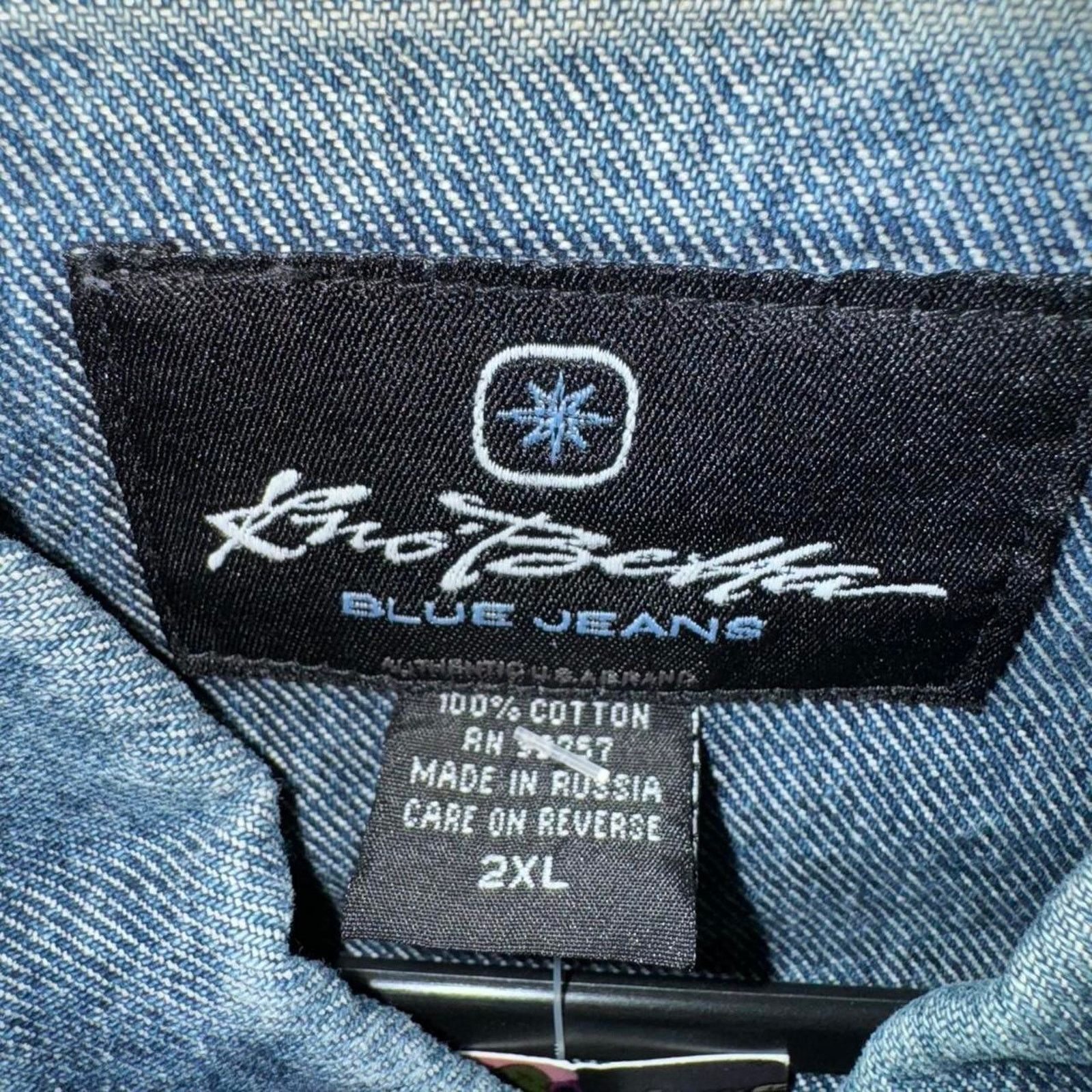 Southpole XXL - Vintage 90s denim jacket kno-betta Size US XXL / EU 58 / 5 - 4 Thumbnail