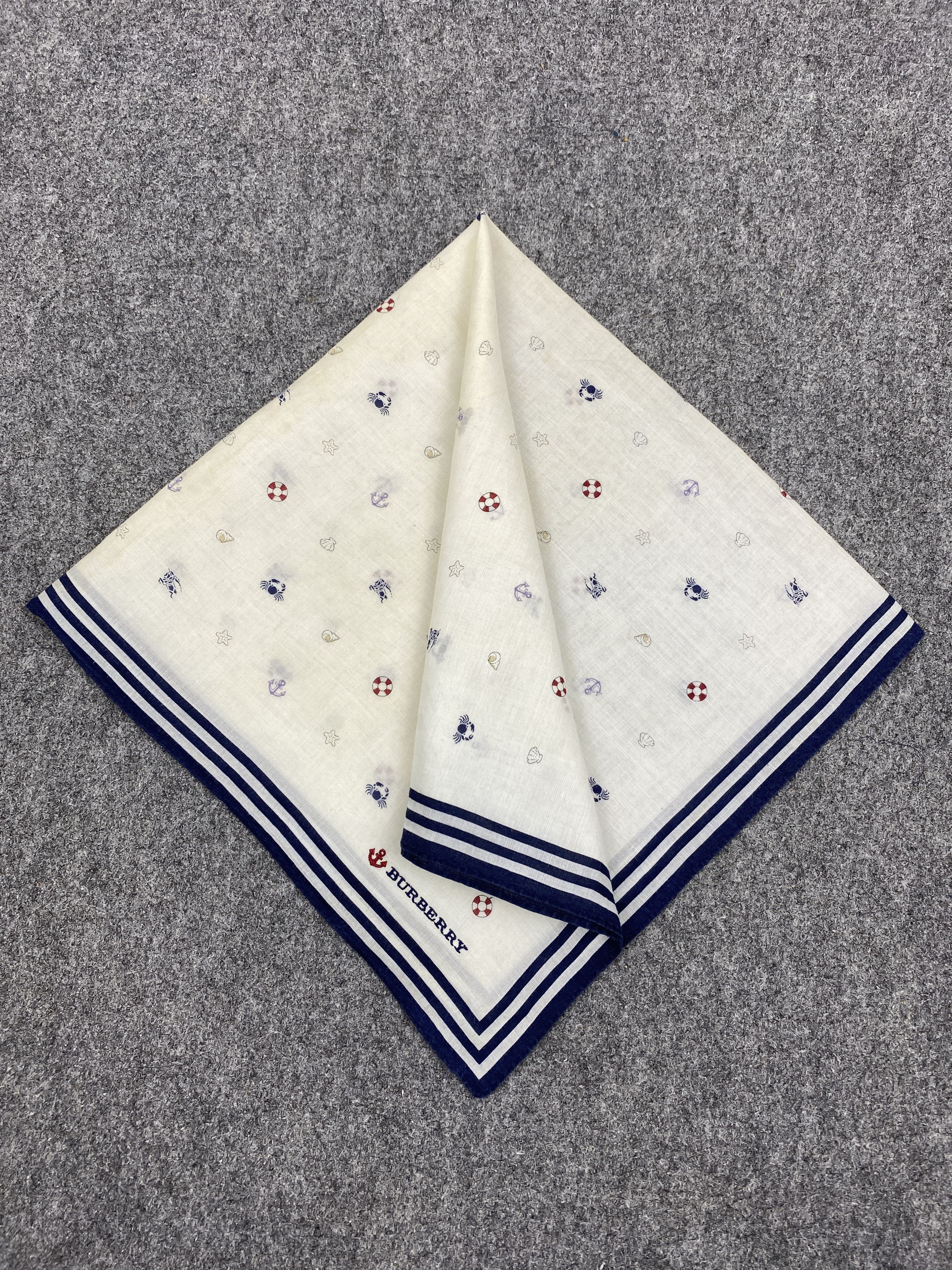 Burberry Burberrys Handkerchief / Bandana / Neckerchief HKC0310 Size ONE SIZE - 3 Thumbnail