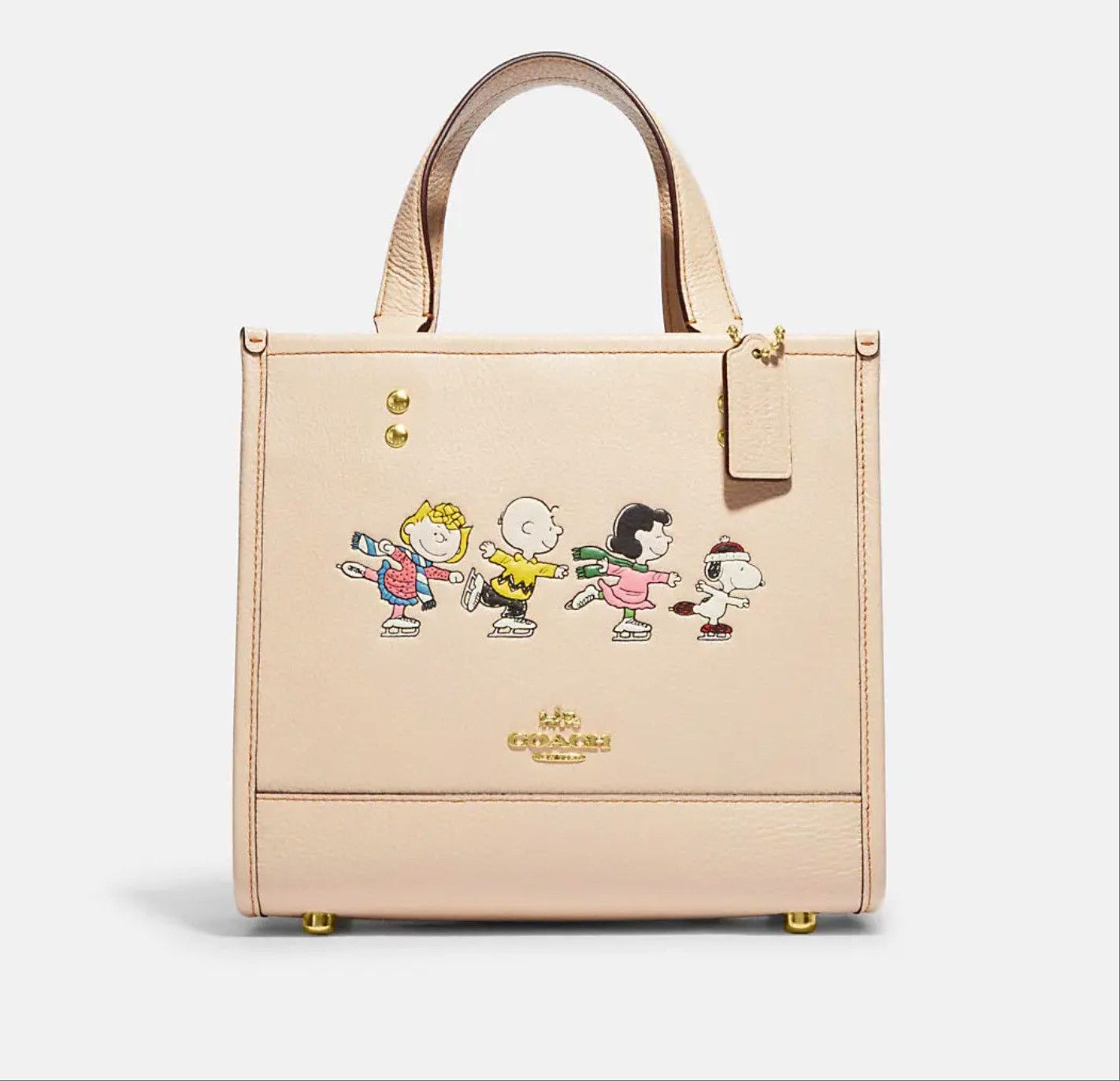 Coach Peanuts Dempsey Tote 22 With Snoopy And Friends Motif CE850 Size ONE SIZE - 10 Thumbnail