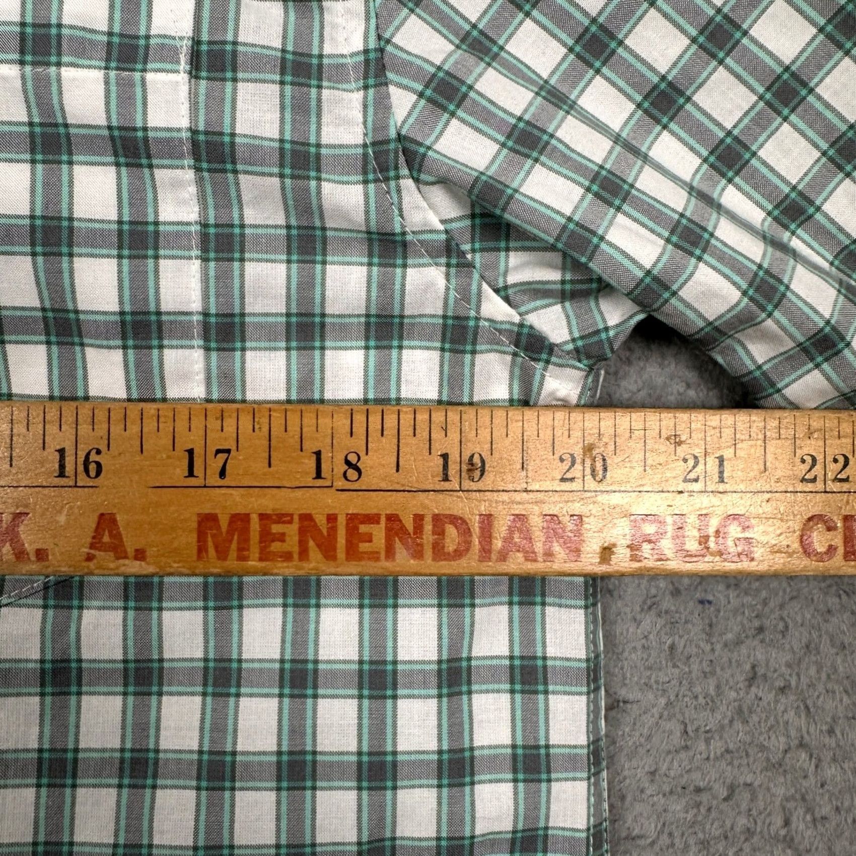Patagonia Patagonia Shirt Mens Medium Green Button Up Plaid Long Sleeve EUC Size US M / EU 48-50 / 2 - 7 Thumbnail