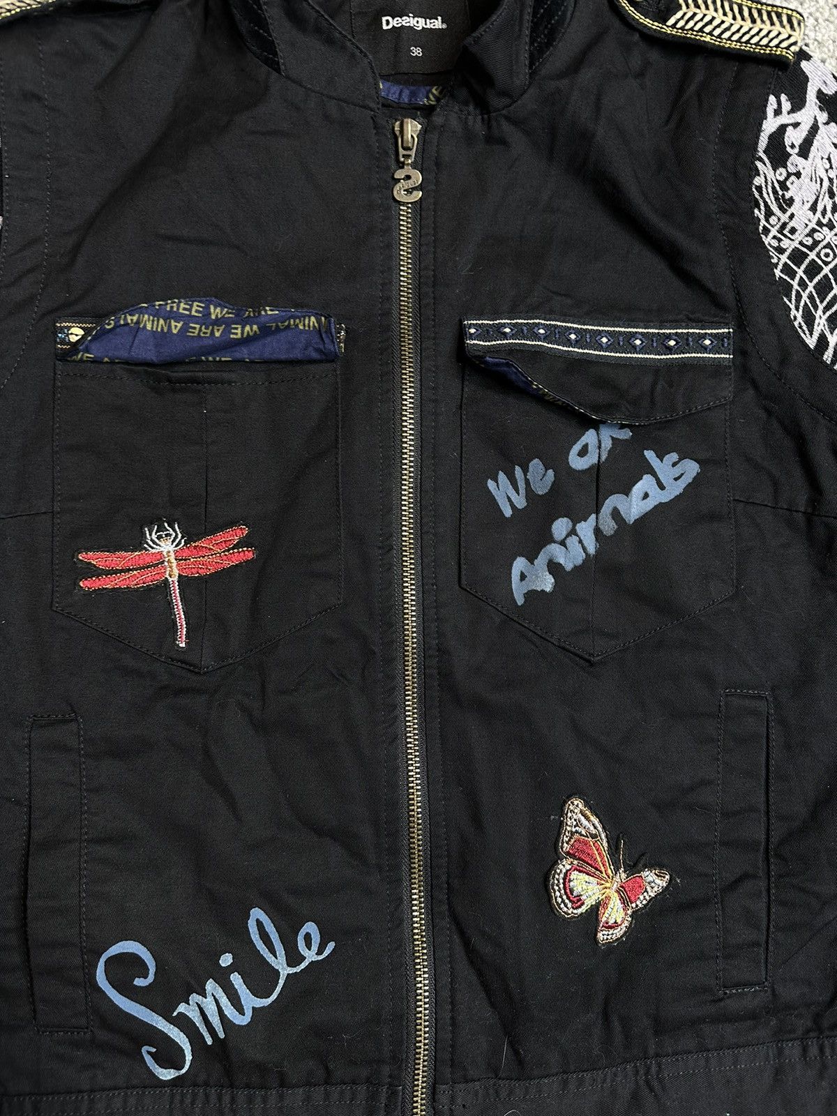Desigual Desigual Streetwear Vintage Rare Y2K Size S / US 4 / IT 40 - 2 Thumbnail
