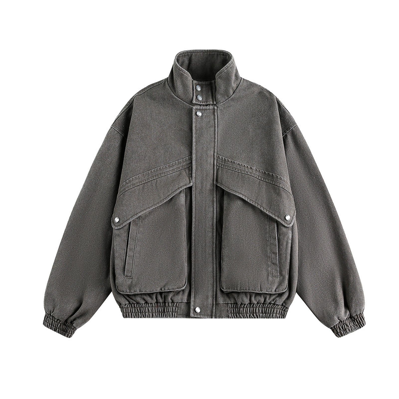 Japanese Brand Utility Jacket, Oversized Fit Size M / US 6-8 / IT 42-44 - 7 Thumbnail