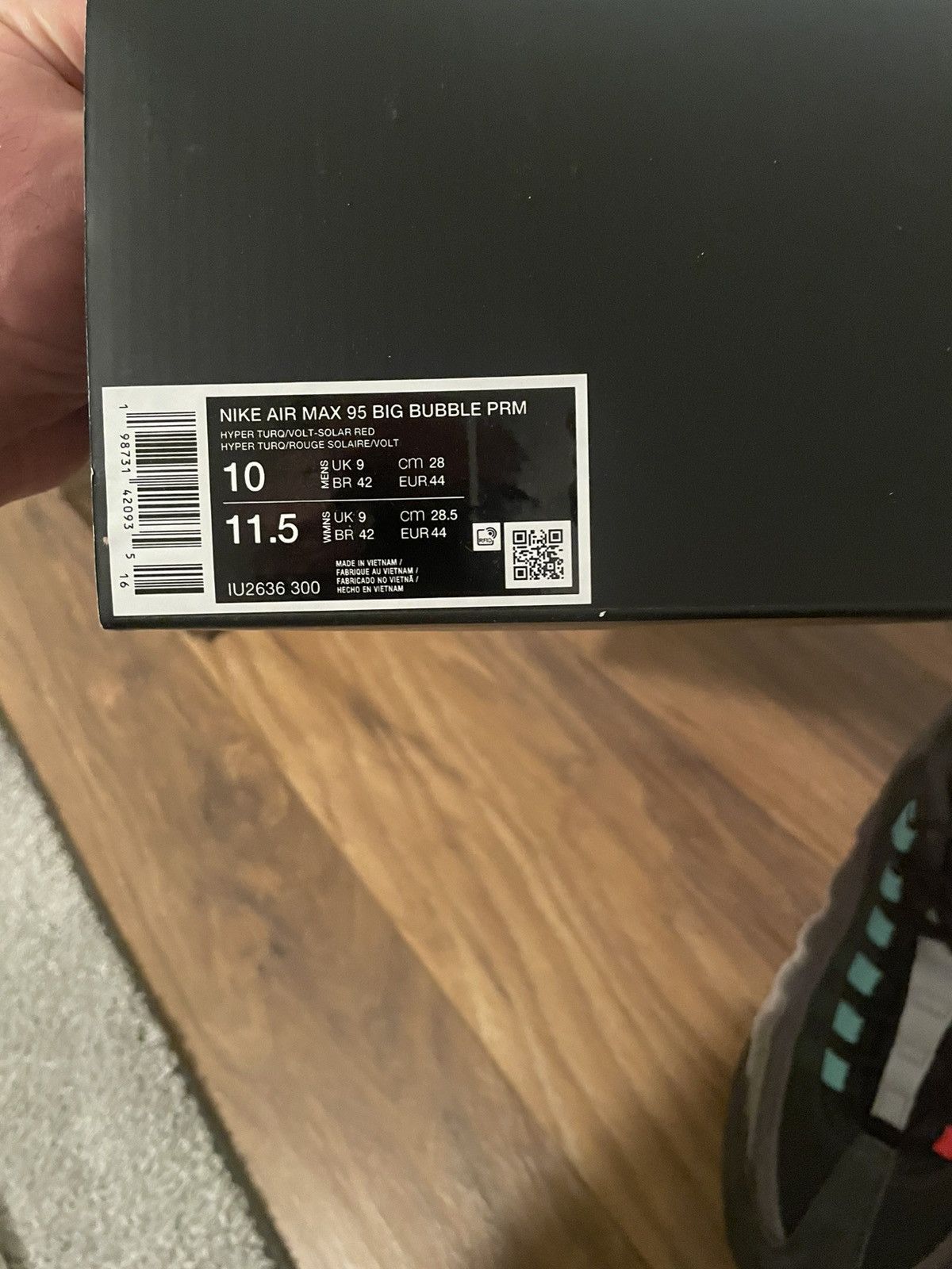 Nike Air max 95 greedy Size US 10 / EU 43 - 7 Thumbnail