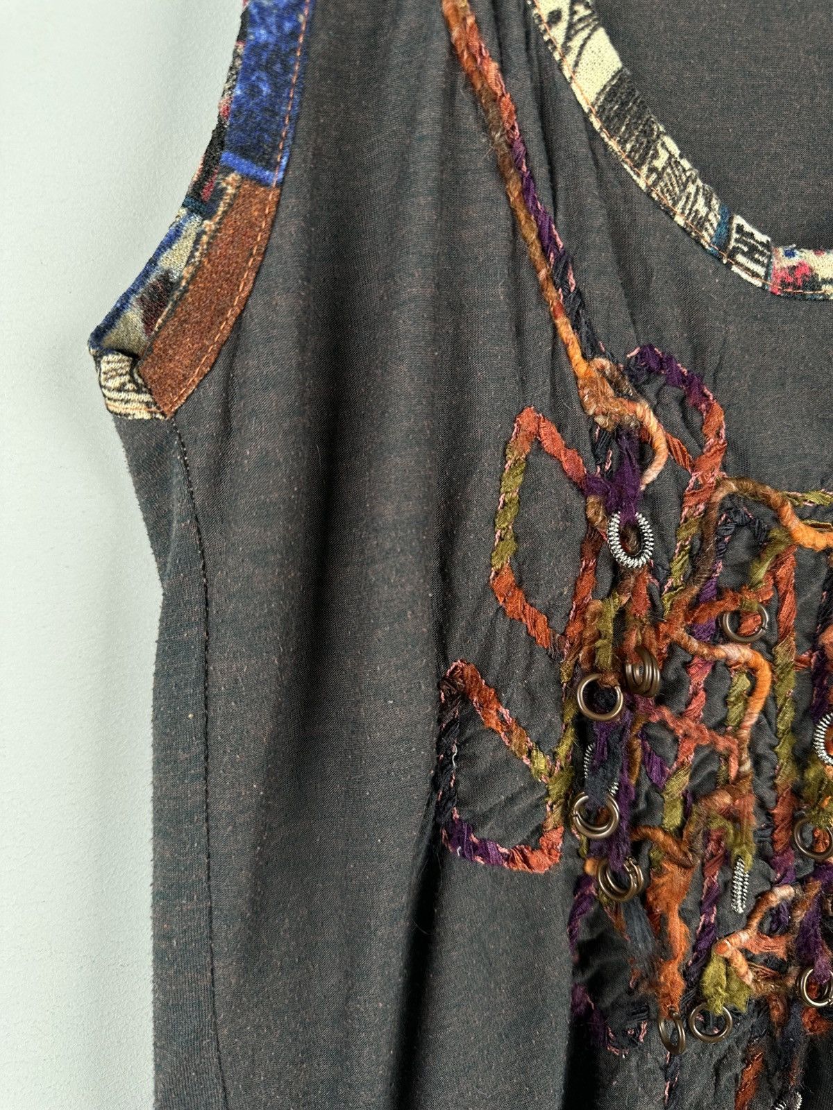 Hysteric Glamour Avant Garde Save The Queen Glamour Tunic Blouse Size M / US 6-8 / IT 42-44 - 10 Thumbnail